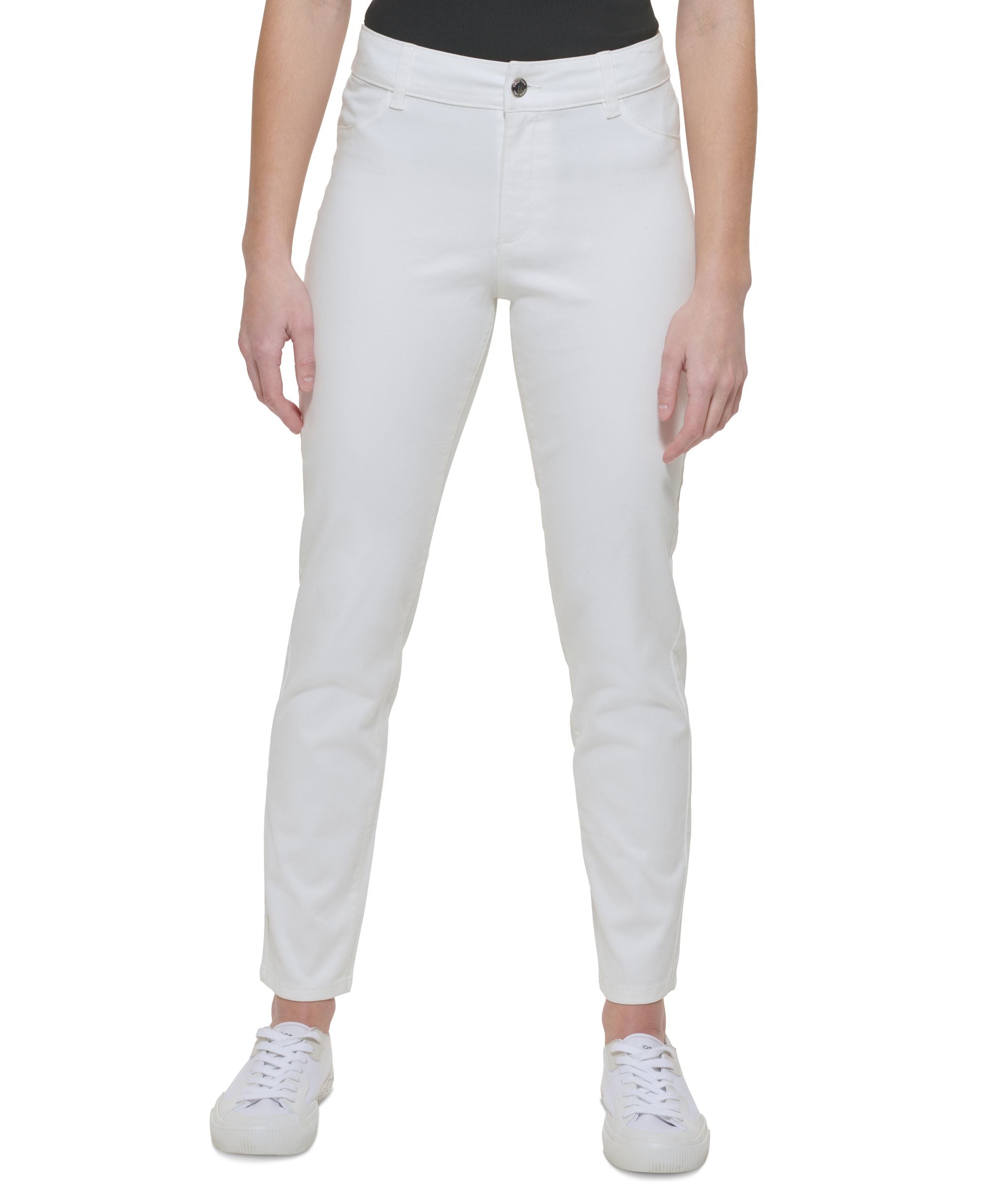 Calvin Klein Stretch Cotton Twill Pants