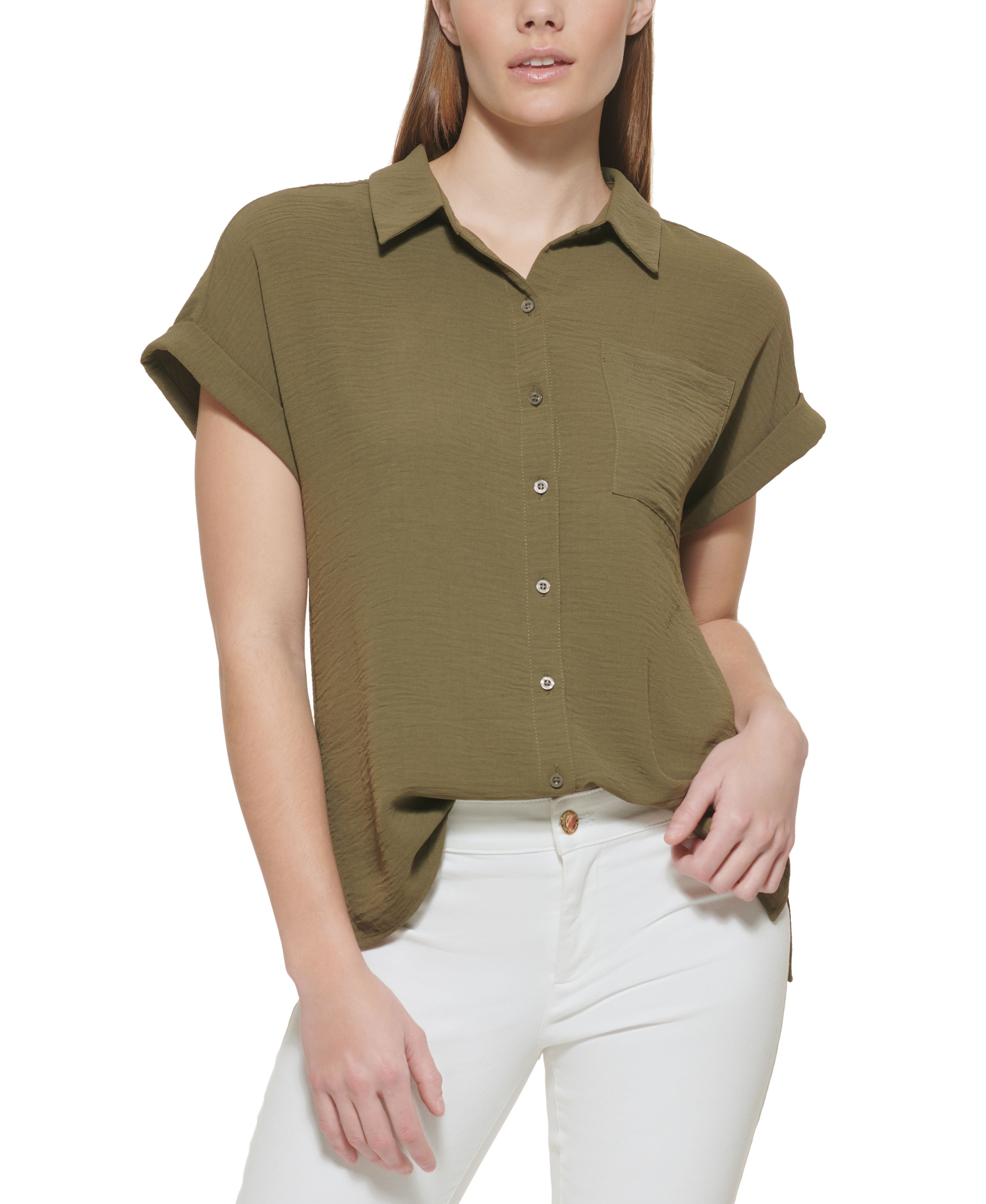 Short Sleeve Button Down Shirt