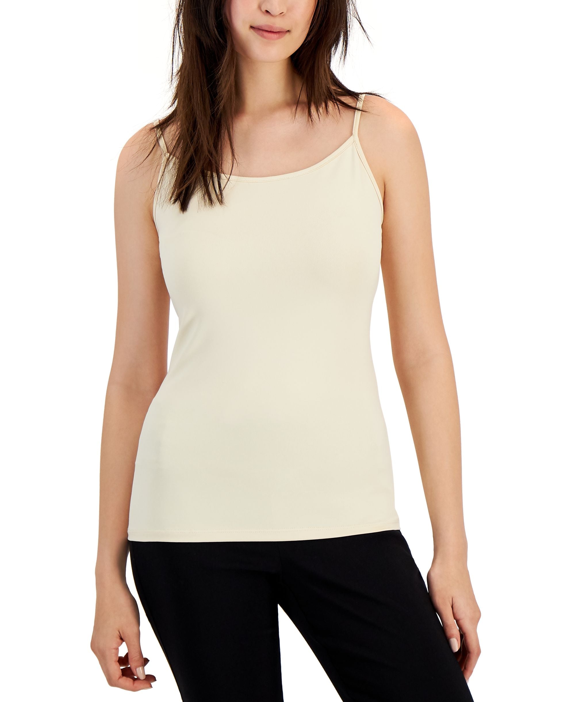 Women's Scoop-Neck Knit Camisole Tank