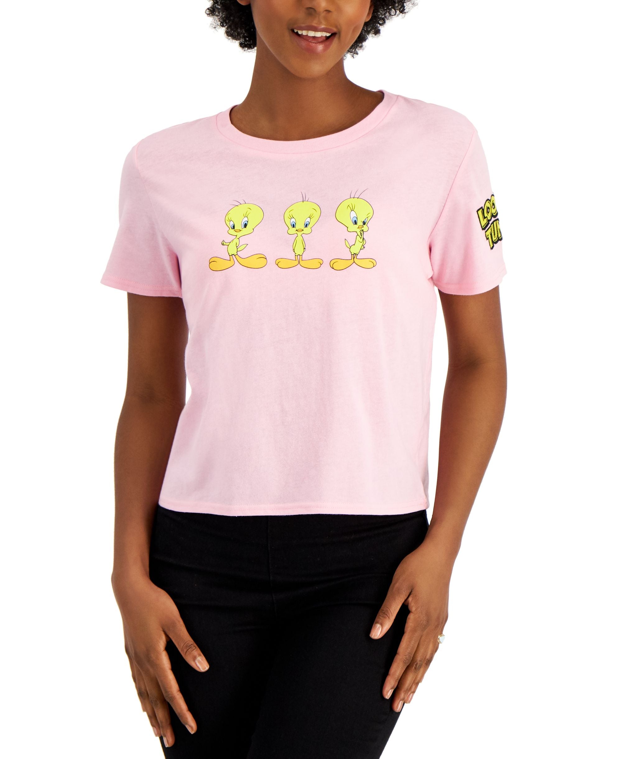 Juniors' Graphic-Print Tee