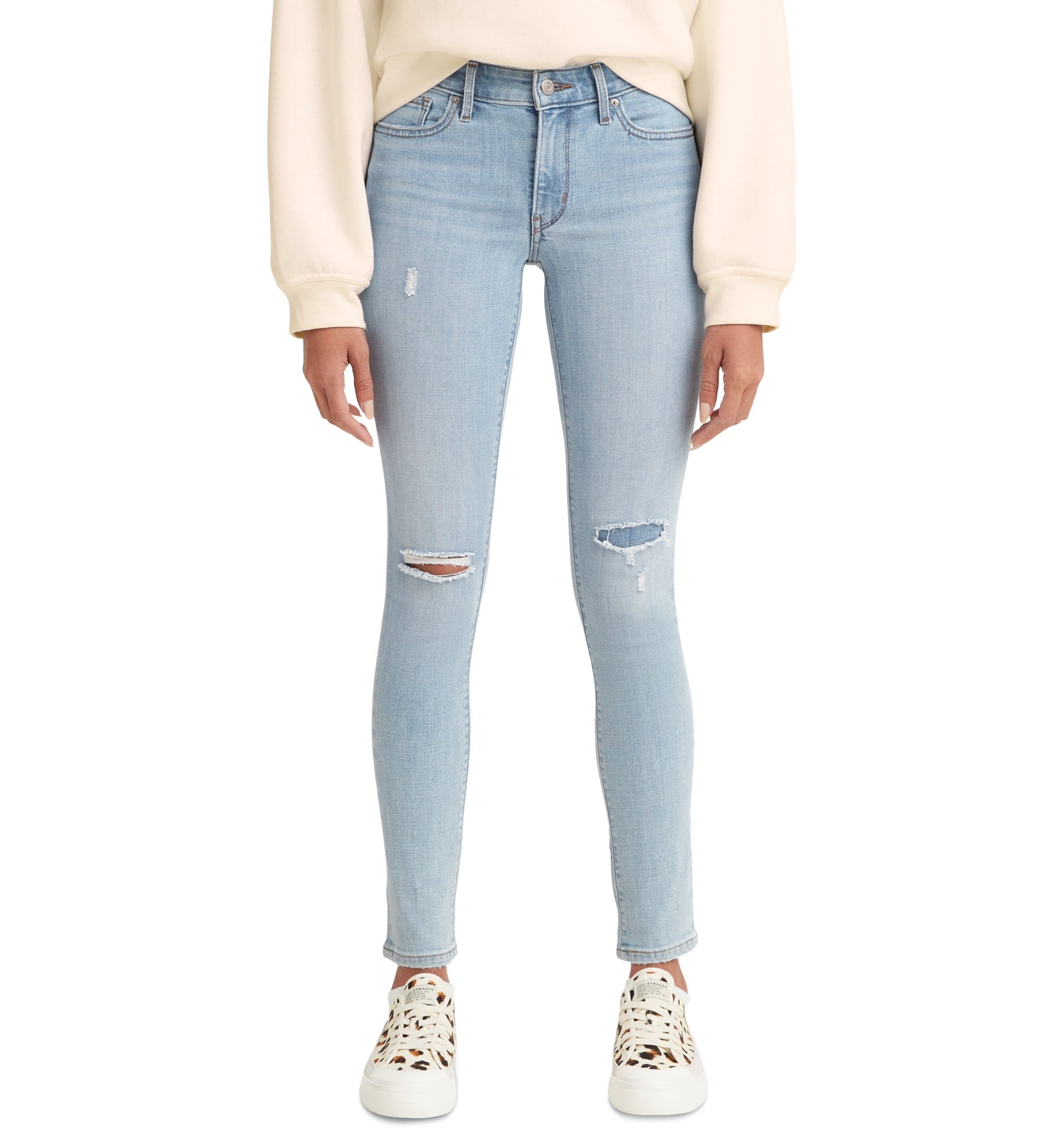 Women's 711 Mid Rise Stretch Skinny Jeans