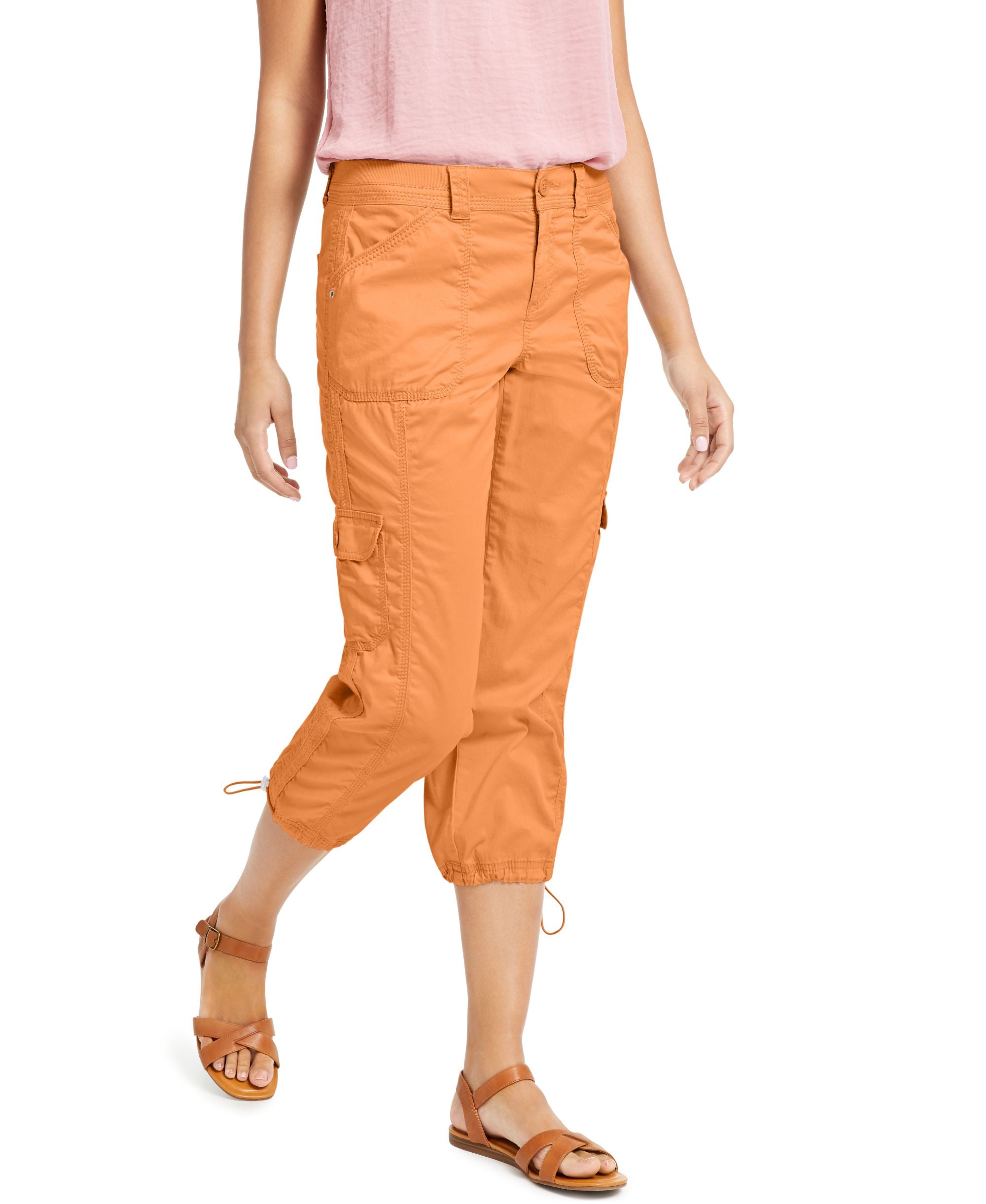 Women's Cargo Capri Pants