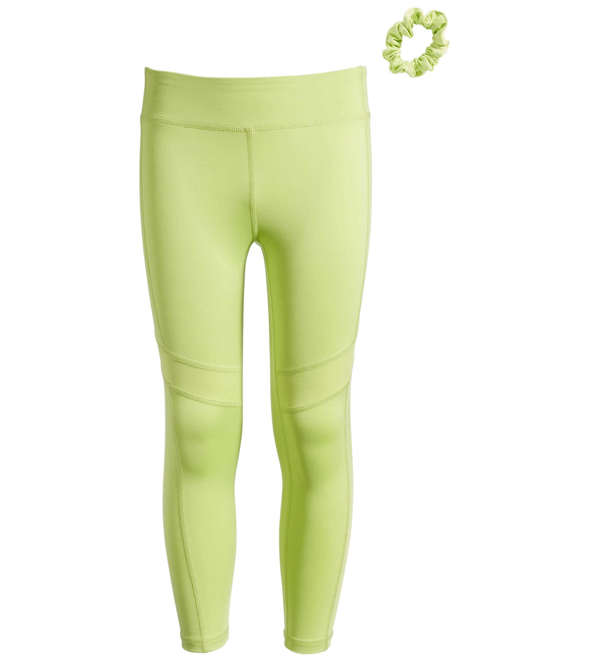 ID Ideology Big Girls Color Block Leggings Scrunchie Set