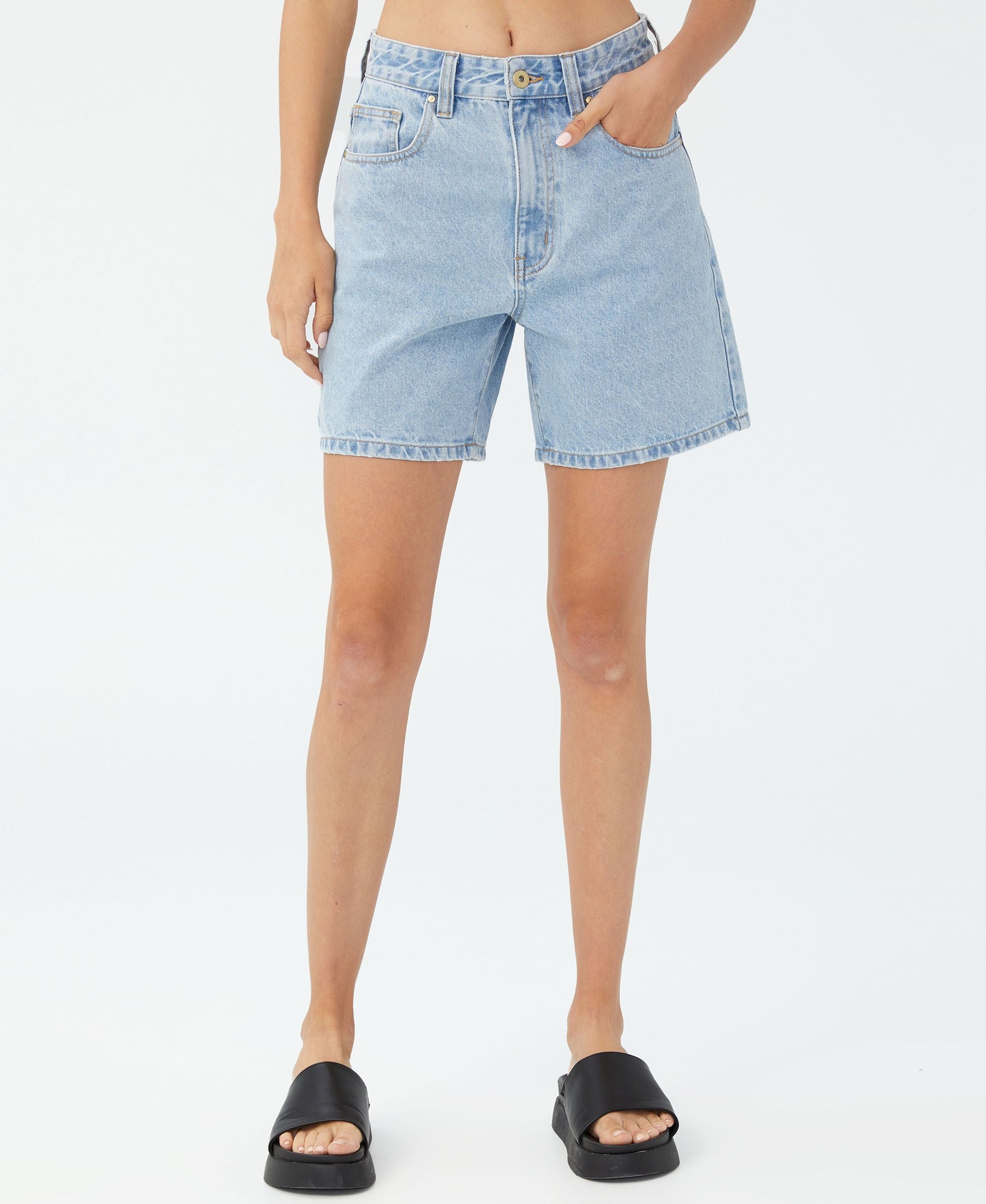 Women's Dad Denim Shorts