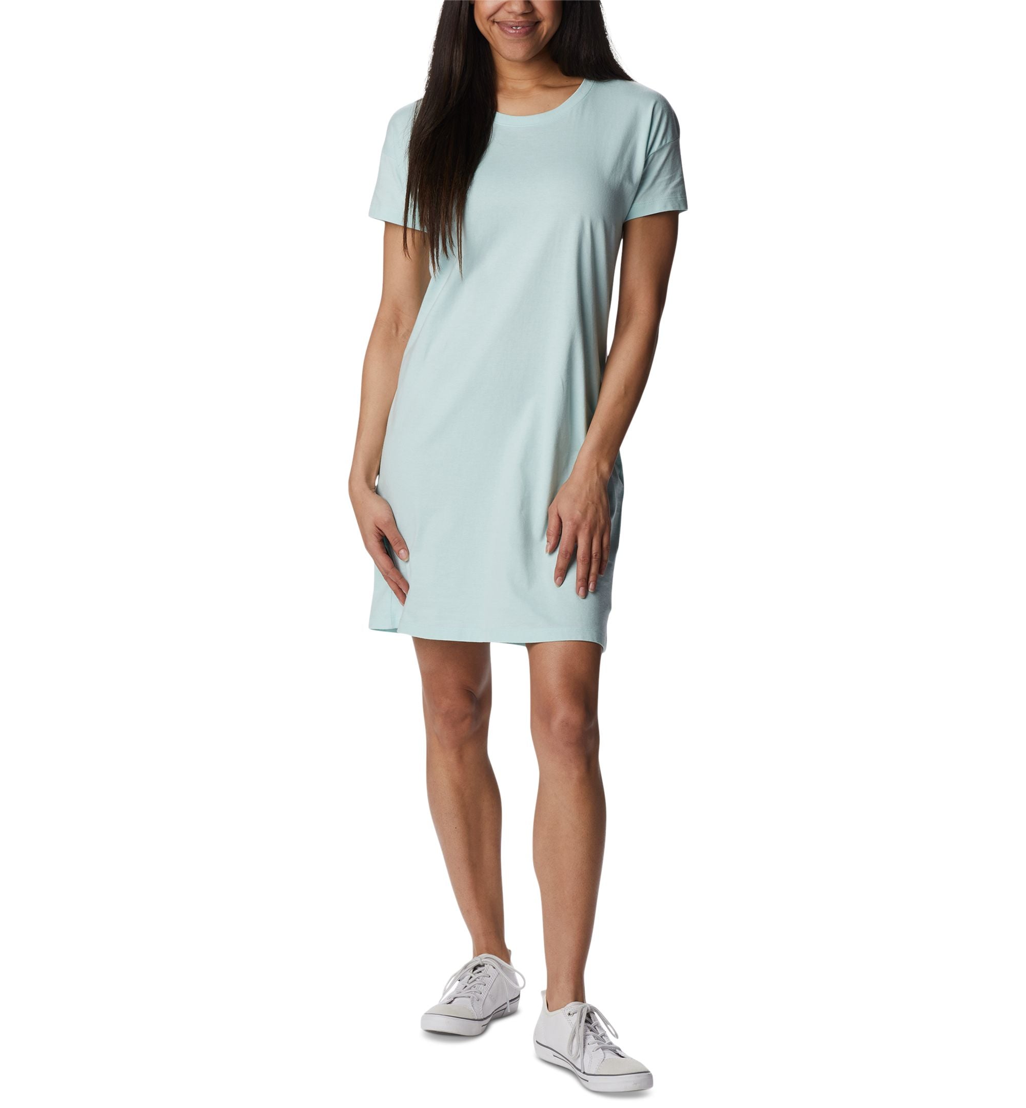 Columbia Womens Park Cotton T-Shirt Dress