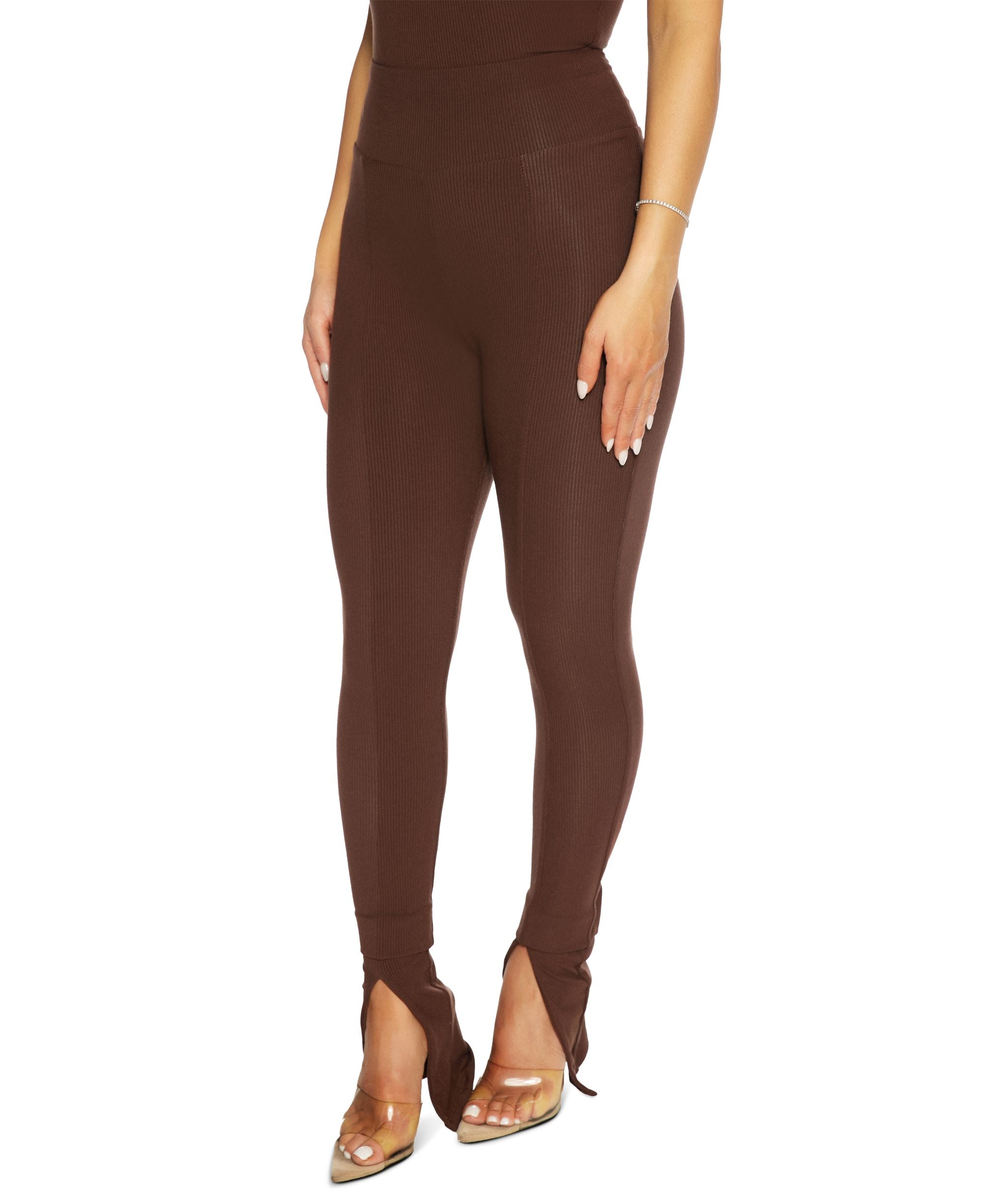 Snatched & Slit Leggings