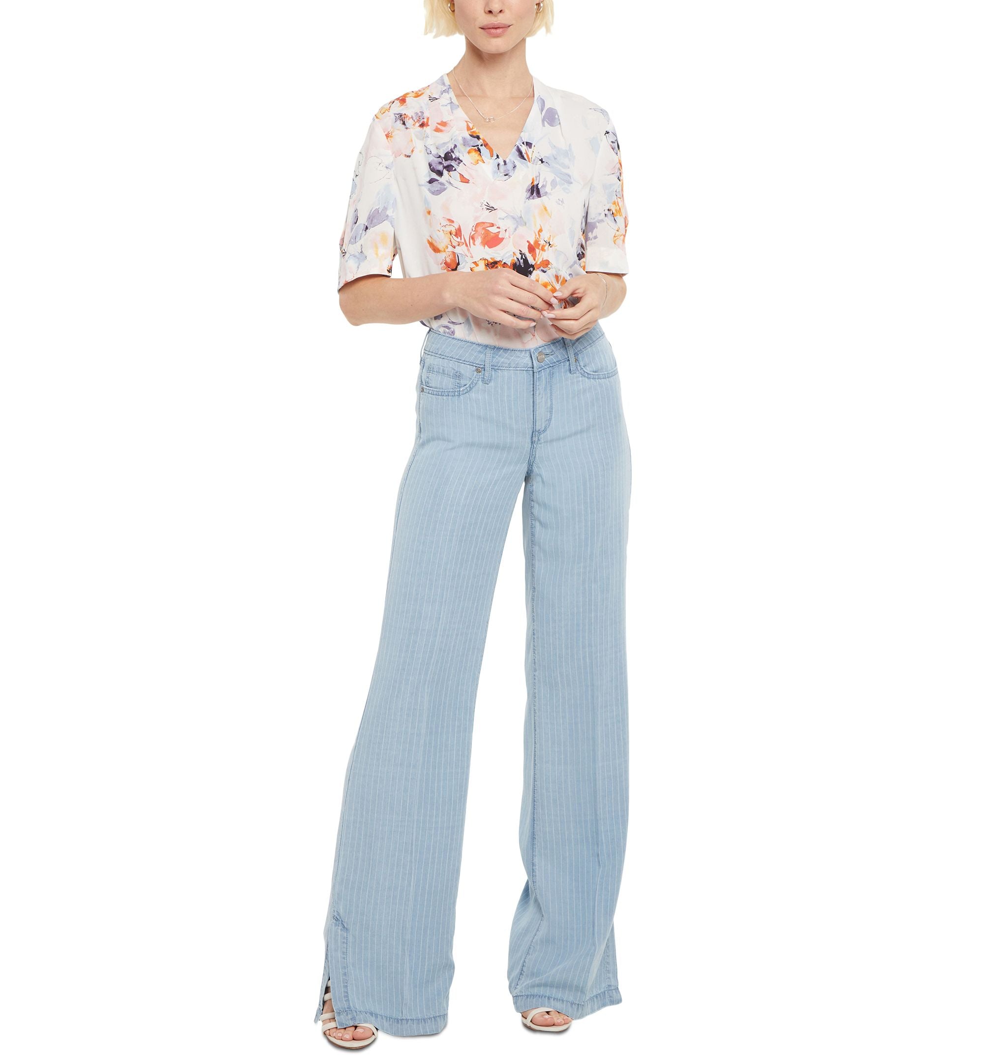 Nydj Teresa Wide Leg Jeans
