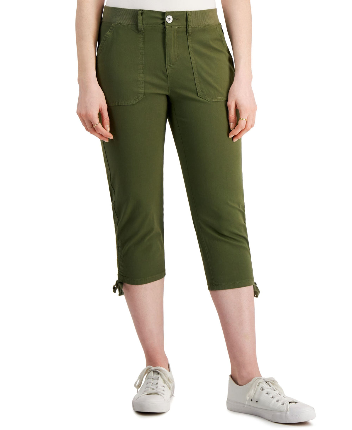 Style & Co Petite Utility Capri Pants