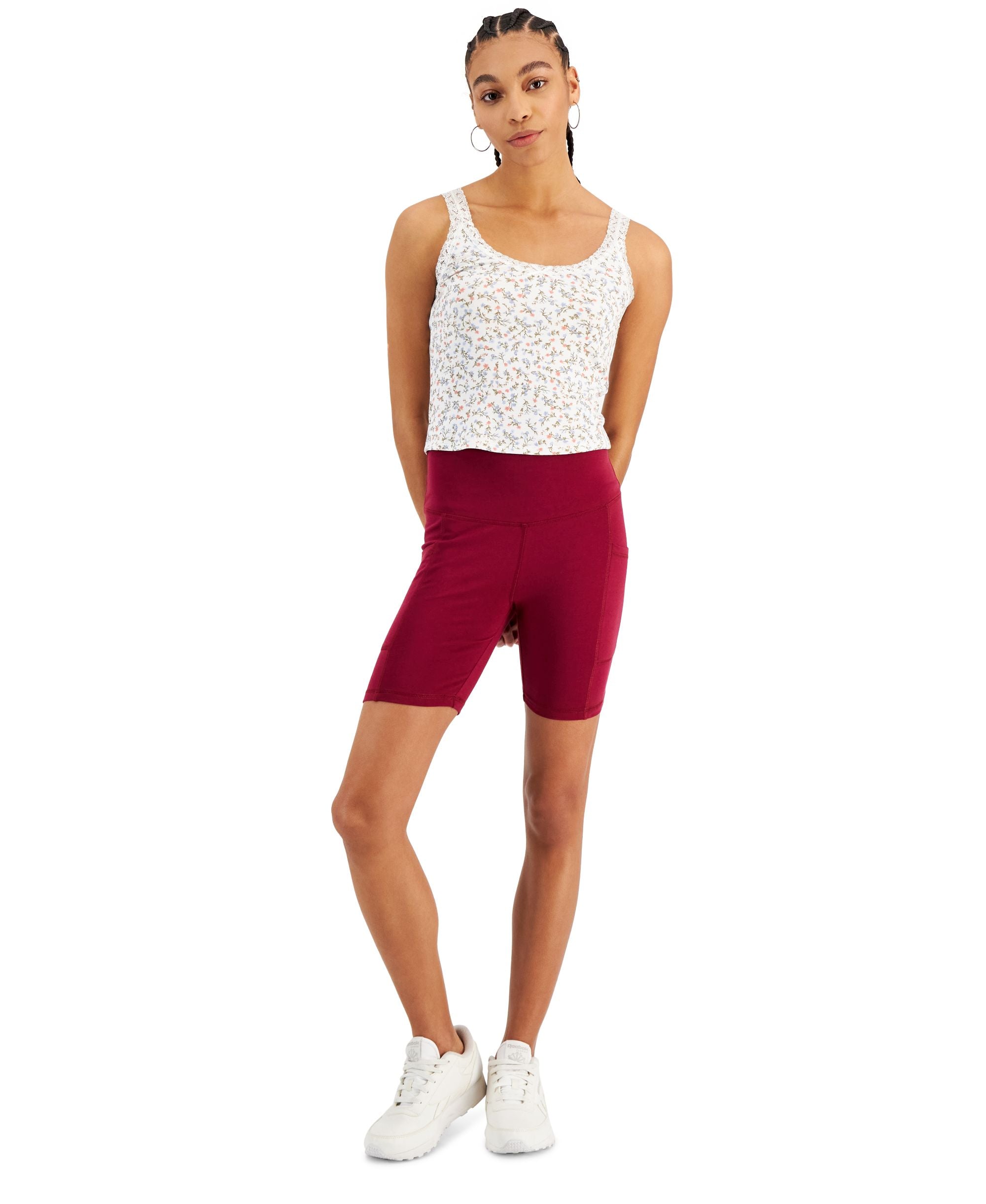 Juniors' Cell-Pocket Bike Shorts