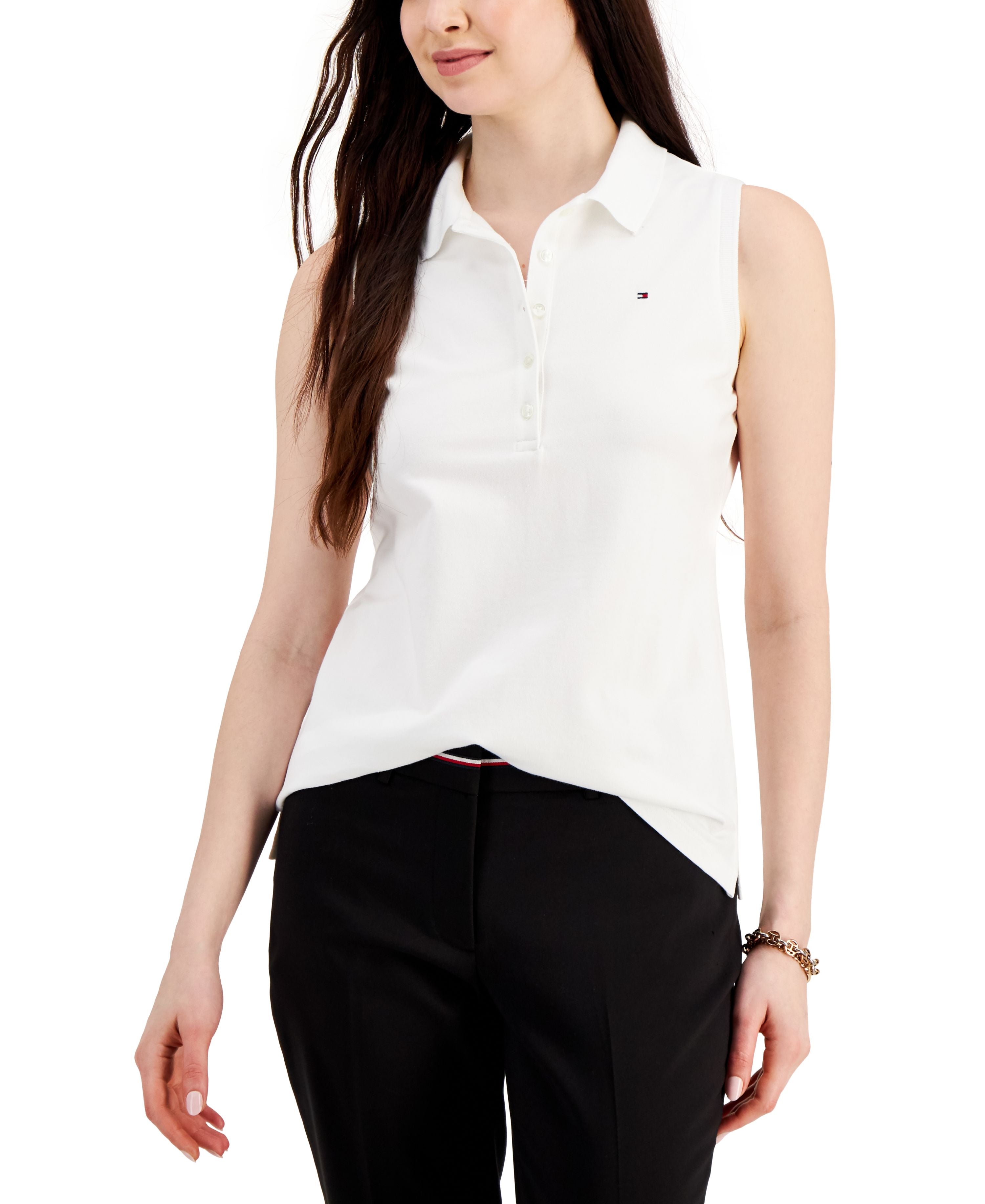 Women's Sleeveless Polo Shirt