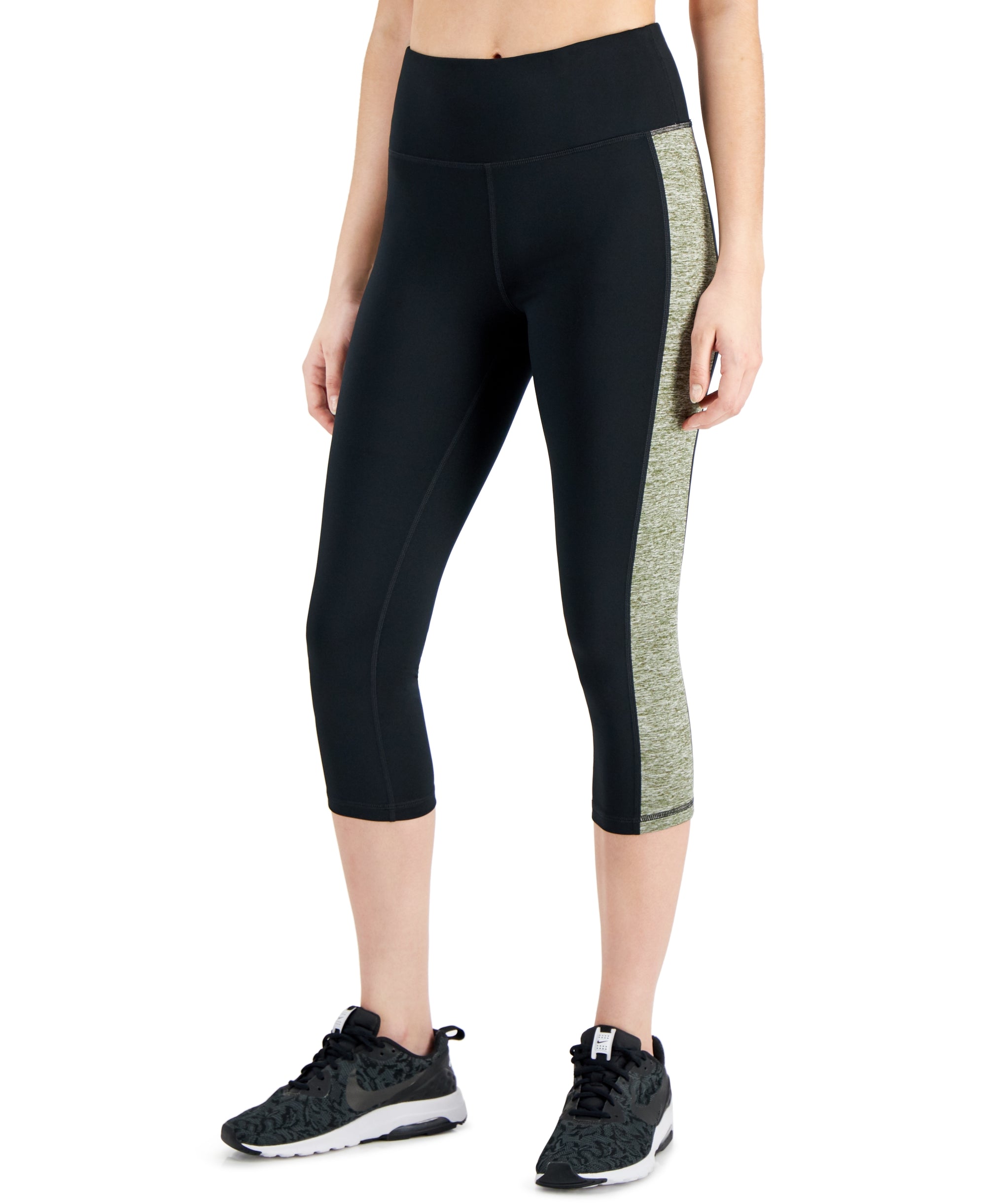 Active Petite Colorblocked Cropped Leggings
