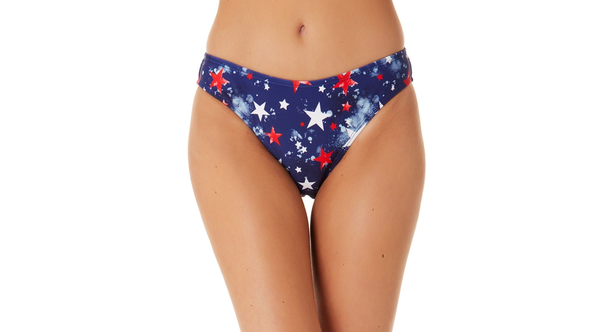Juniors' Splatter-Star Hipster Bikini Bottoms