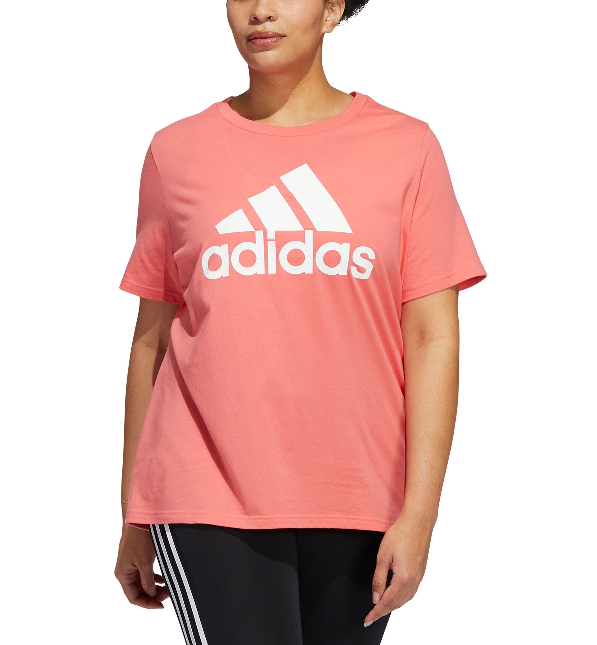 Adidas Plus Size Graphic Logo T-Shirt