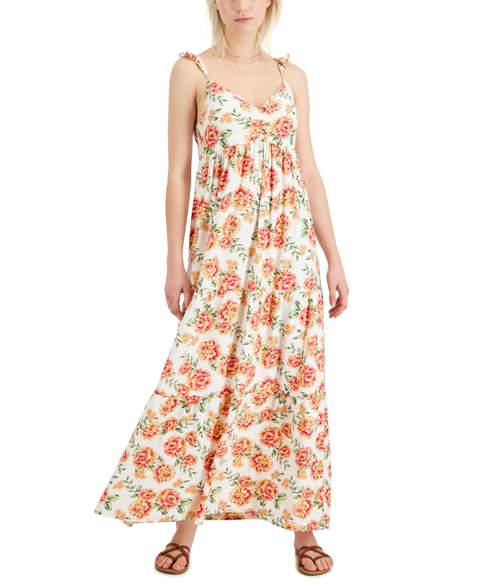 Jamie Layla Petite Printed Sleeveless Maxi Dress
