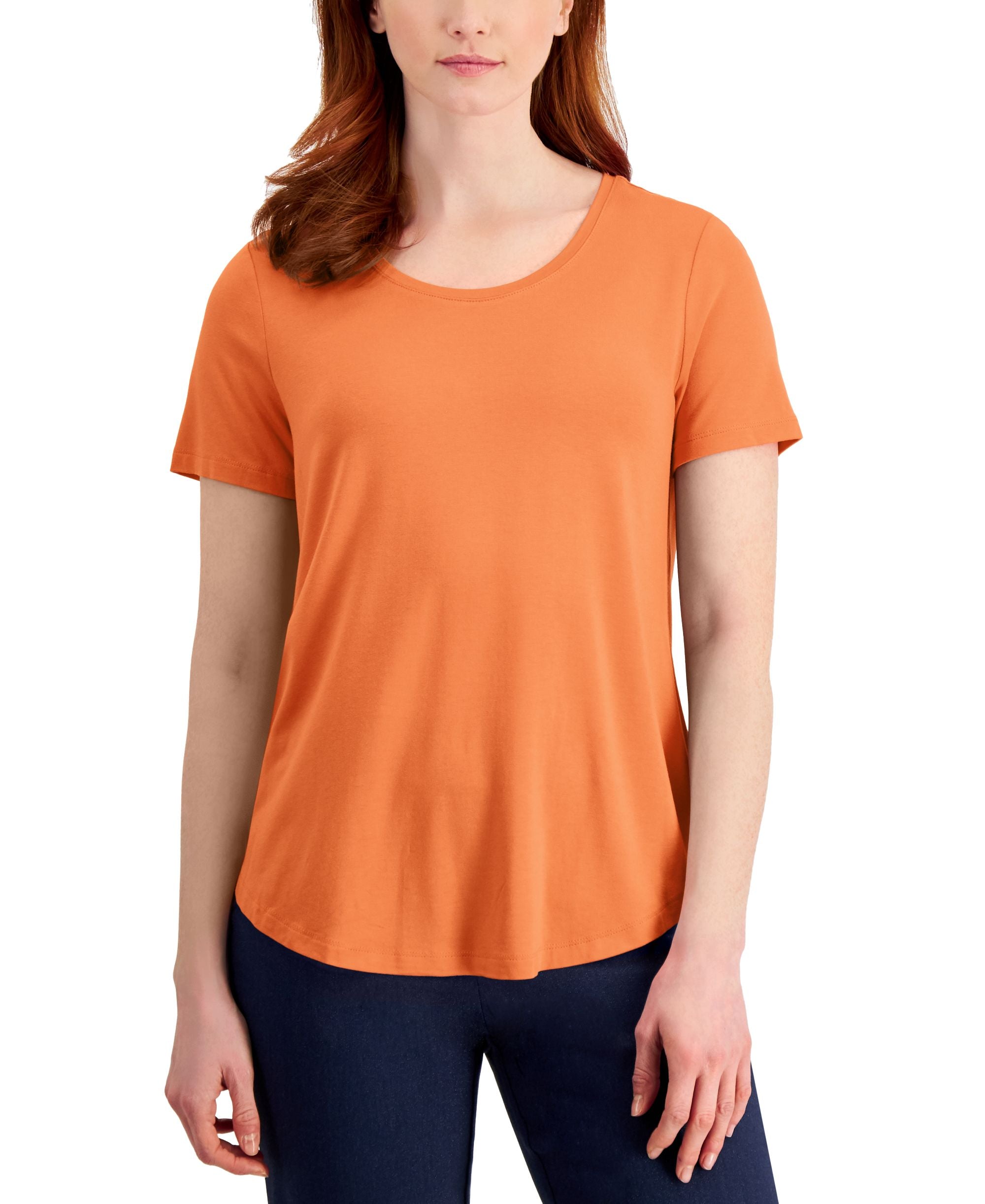 Women's Short Sleeve Scoop-Neck T-Shirt