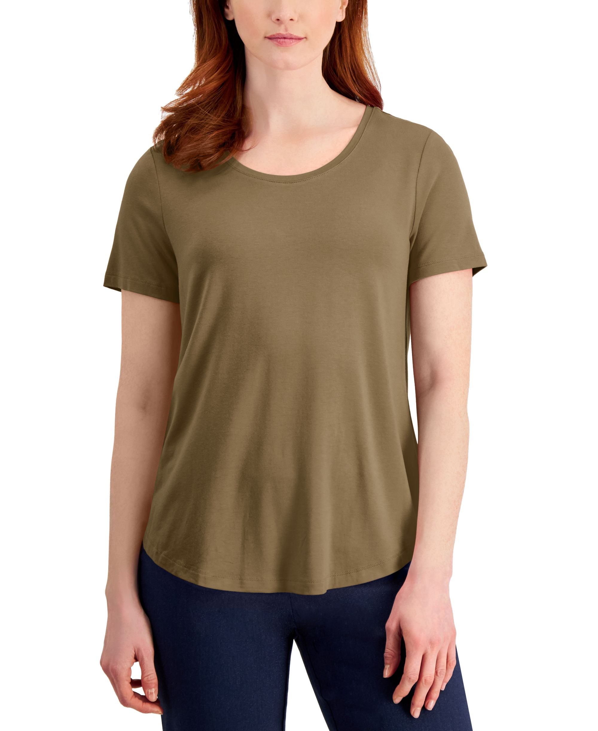 Women's Short Sleeve Scoop-Neck T-Shirt