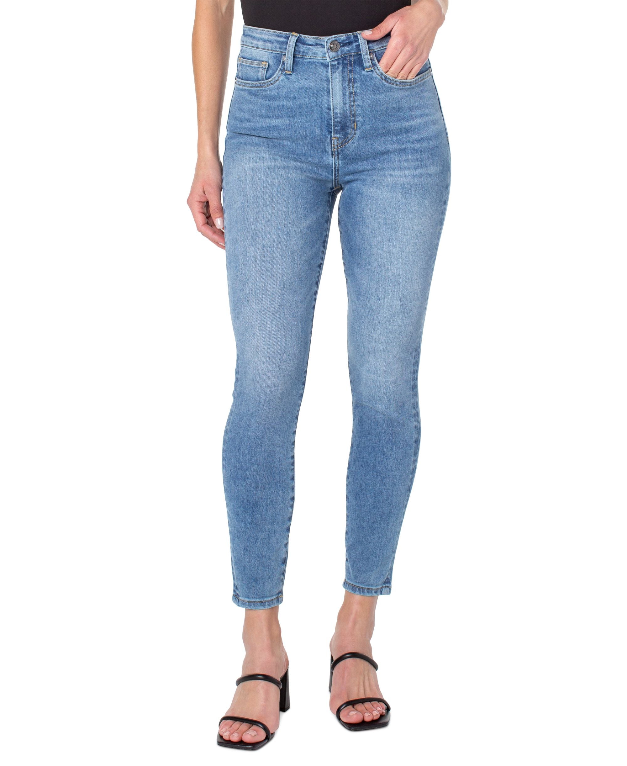 Earnest Sewn High Rise Skinny Jeans