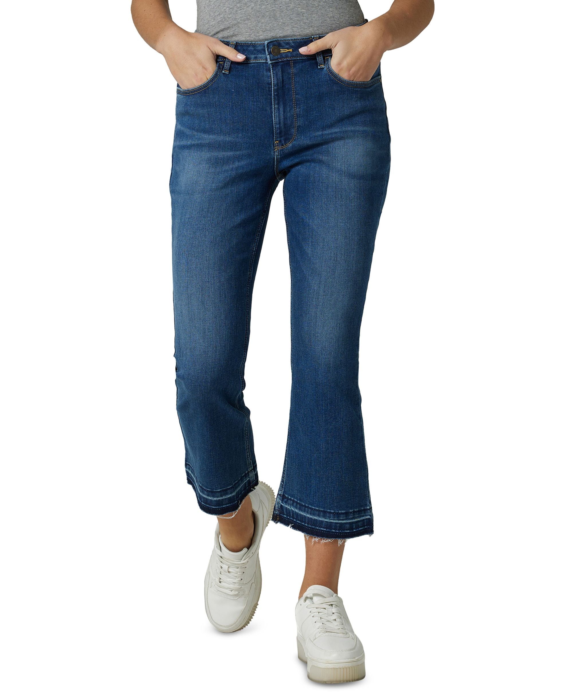 Wrangler Cropped Bootcut Jeans
