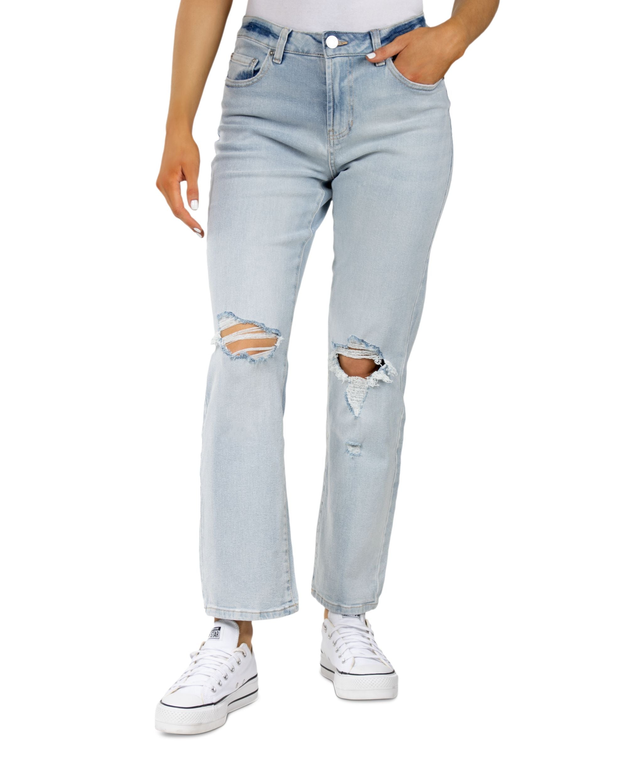Juniors' Ripped Jeans