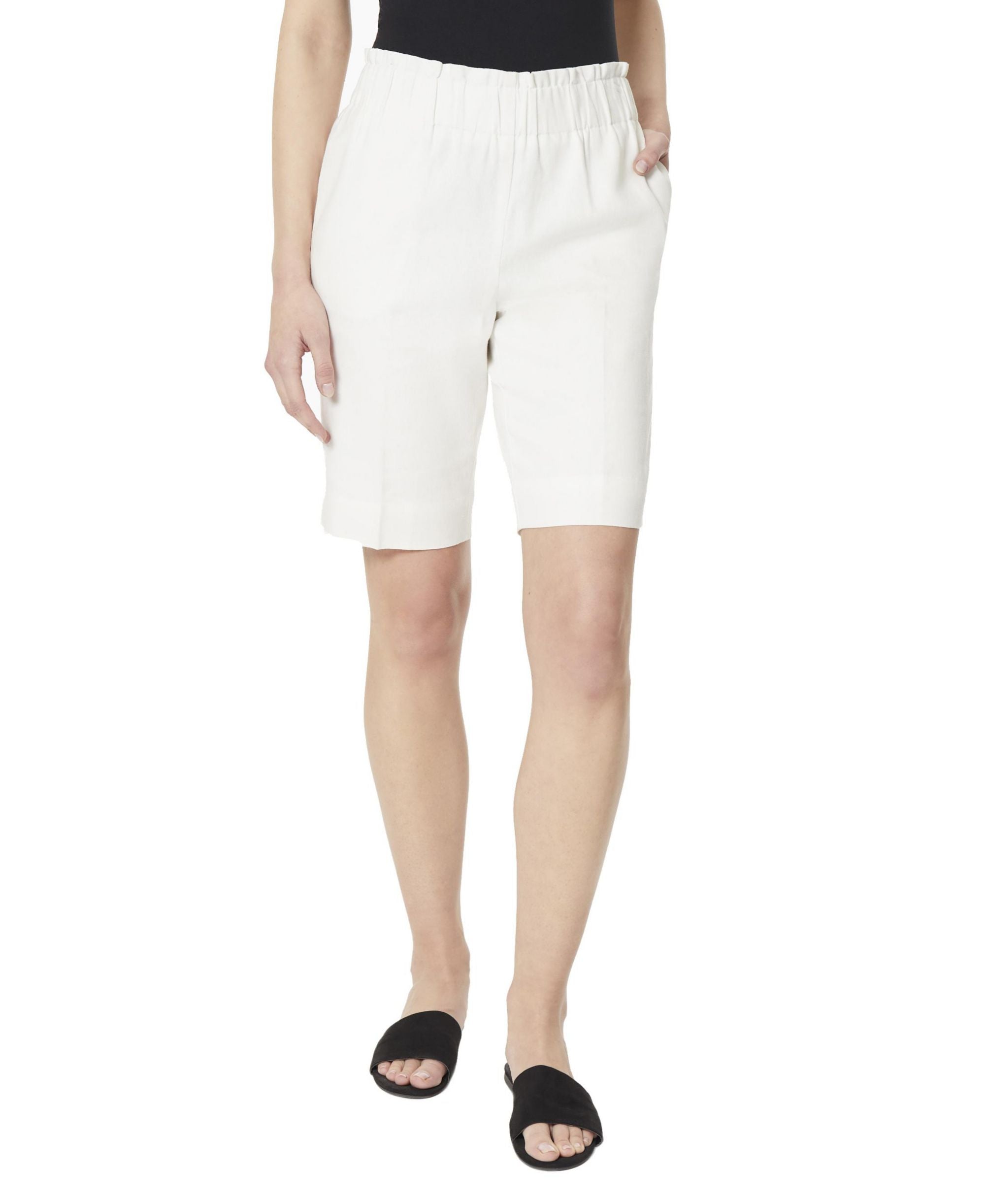 Womens Pull On Bermuda Pants