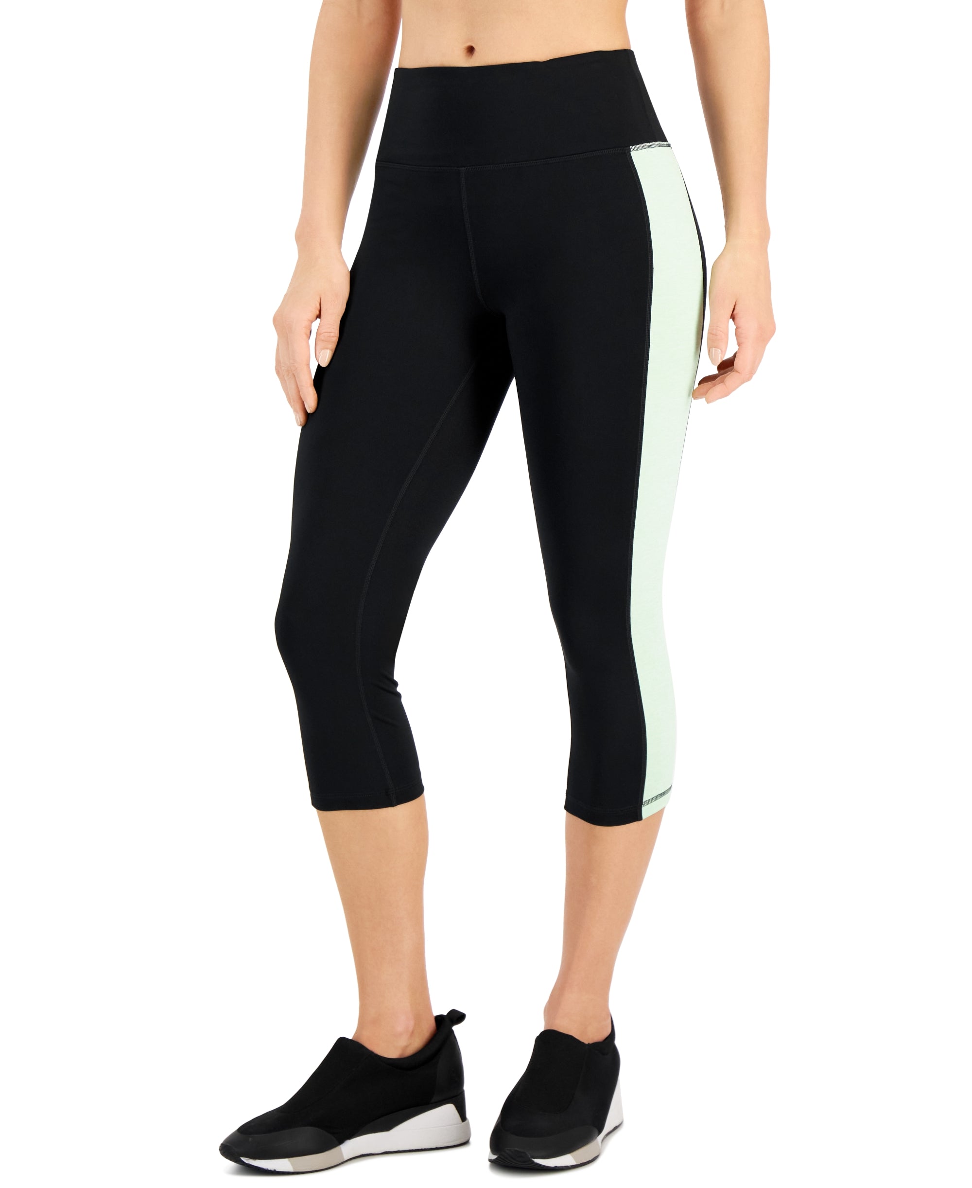 Active Petite Colorblocked Cropped Leggings