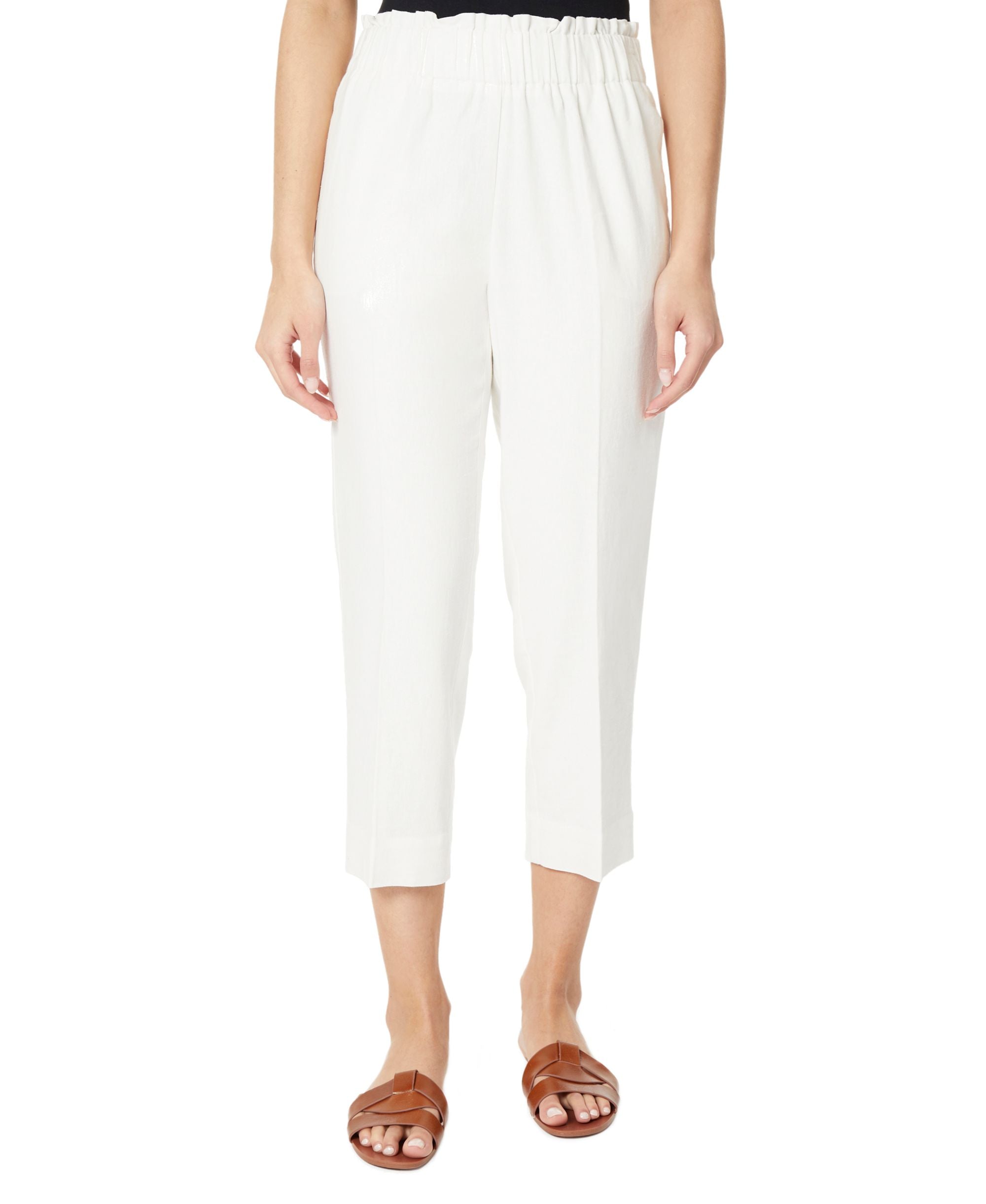 Womens Pull On Crop Pants
