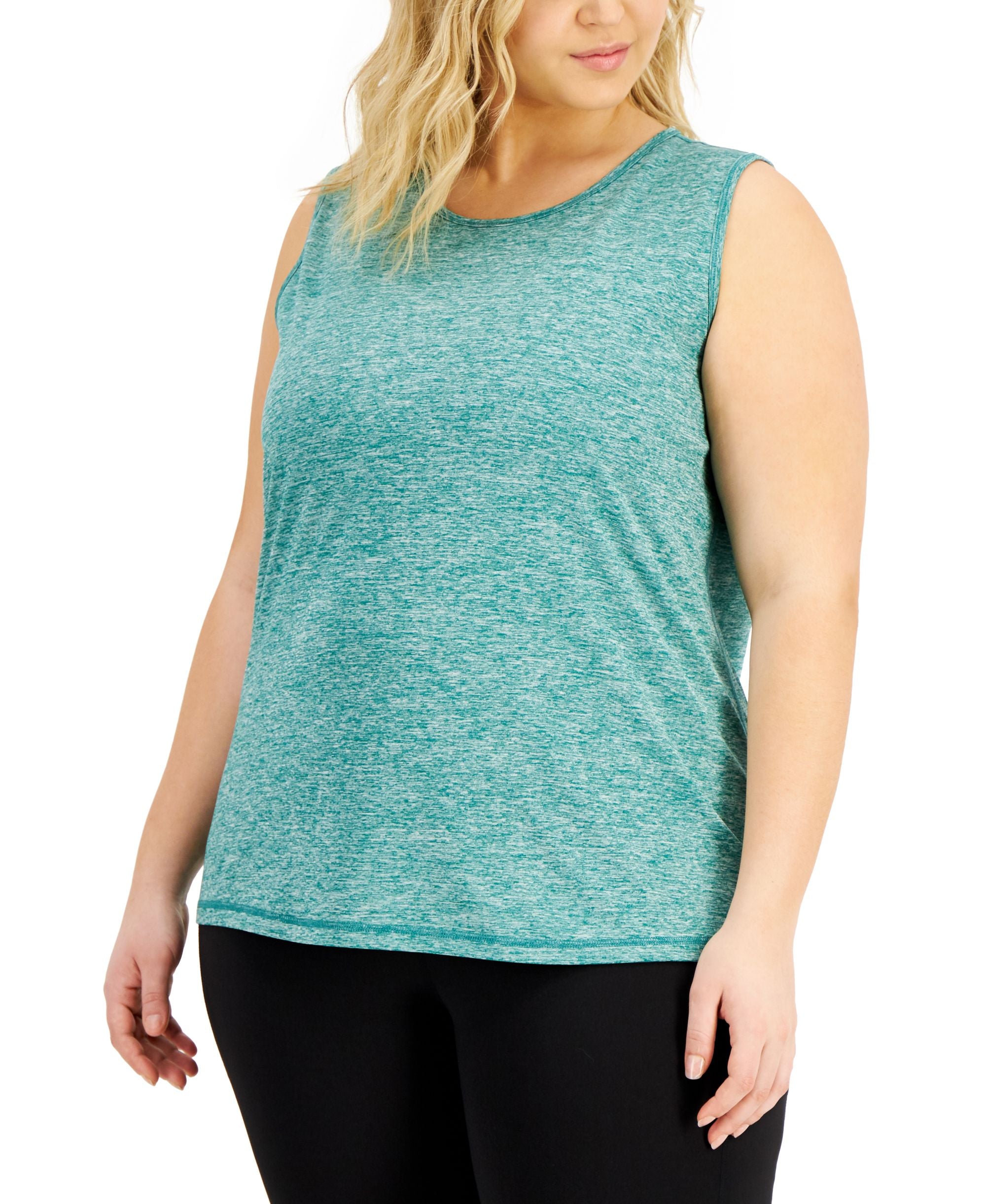 ID Ideology Womens Keyhole Back Tank Top