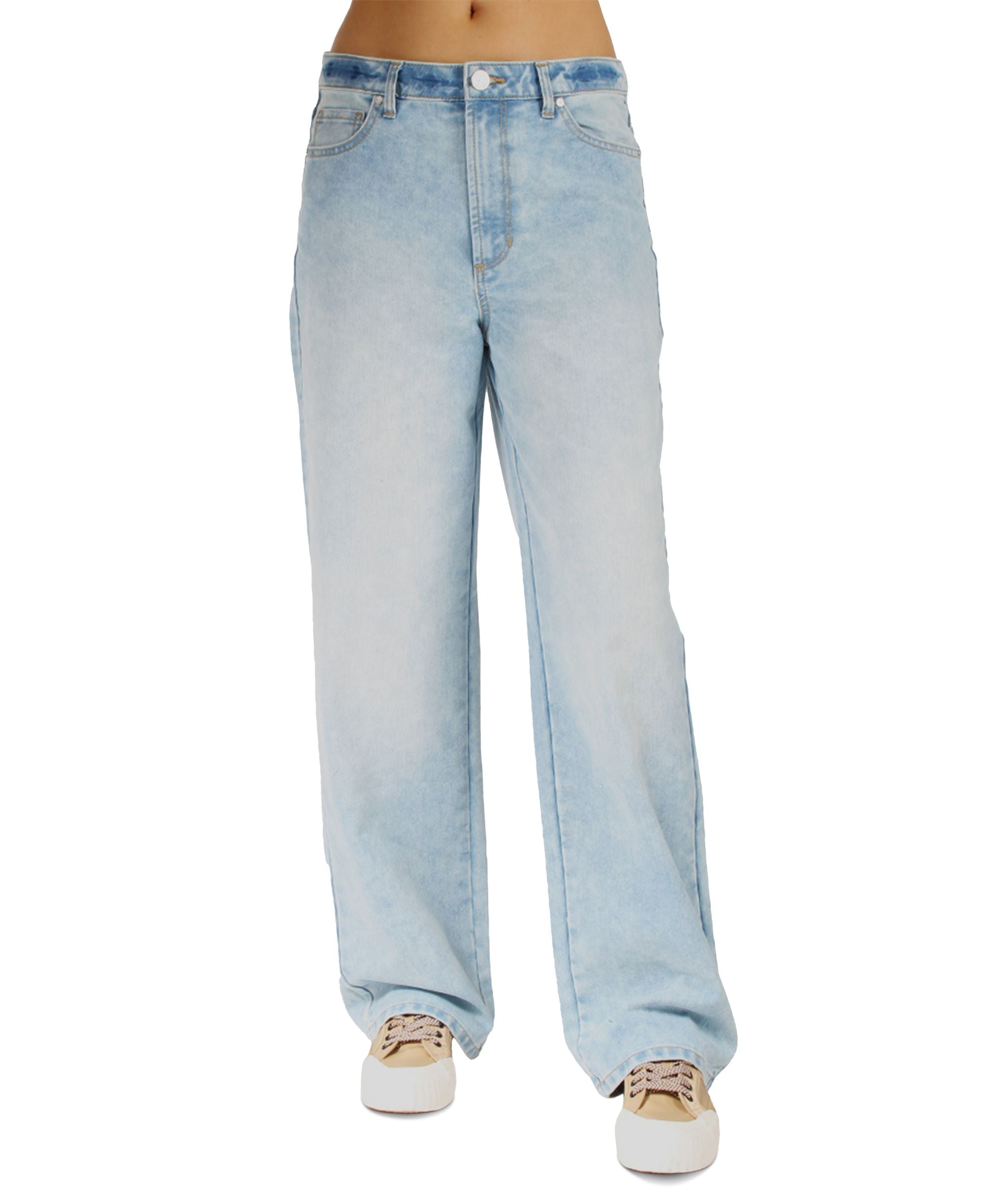 Juniors' Basic Dad Jeans
