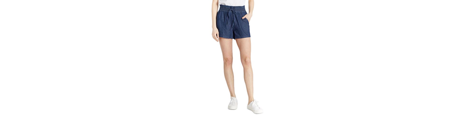 Juniors Smocked-Waist Pull-On Shorts