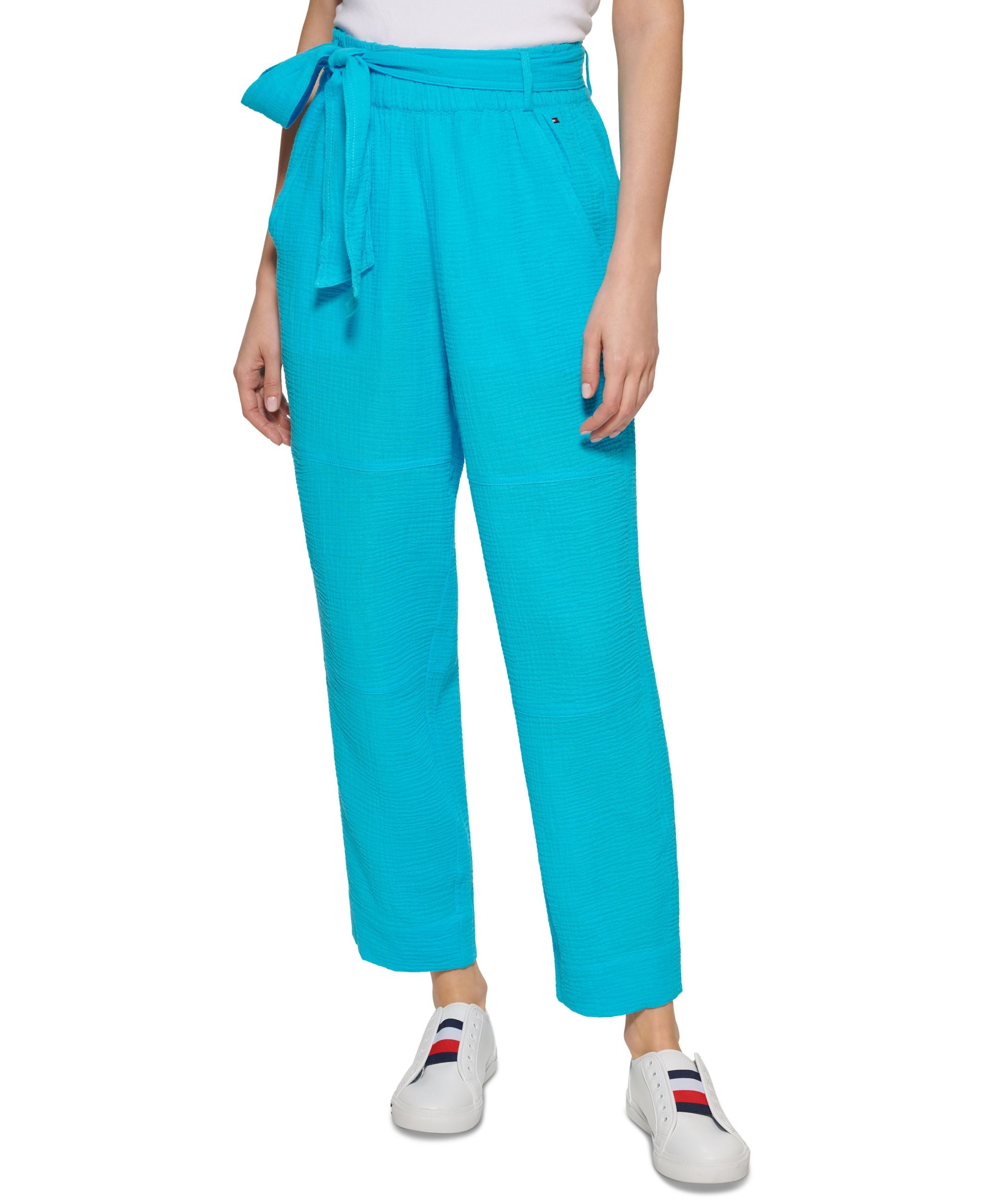 Tommy Hilfiger Belted Pull On Pants