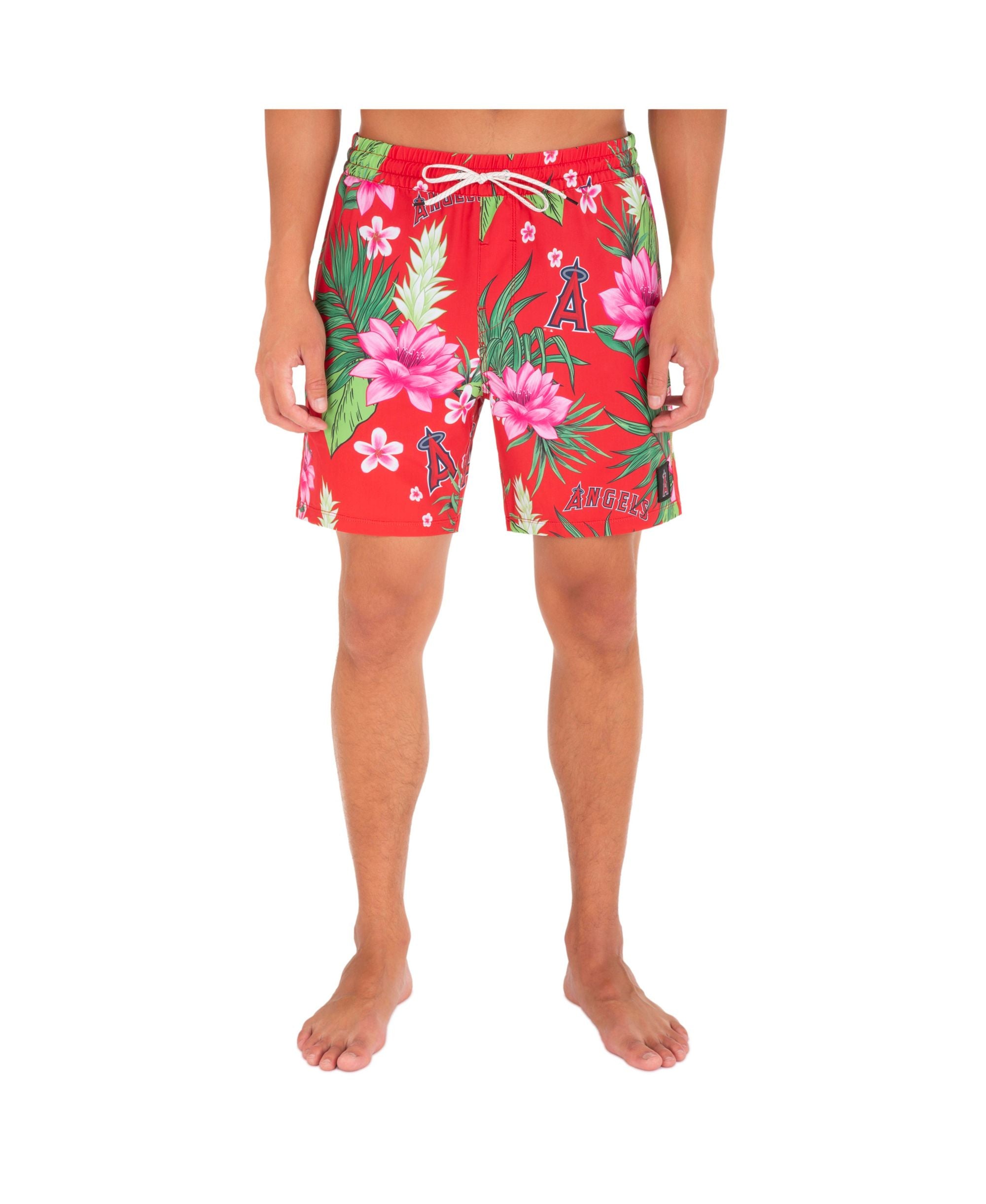 Men's Los Angeles Angels Cannonball Tropics Swim Trunks