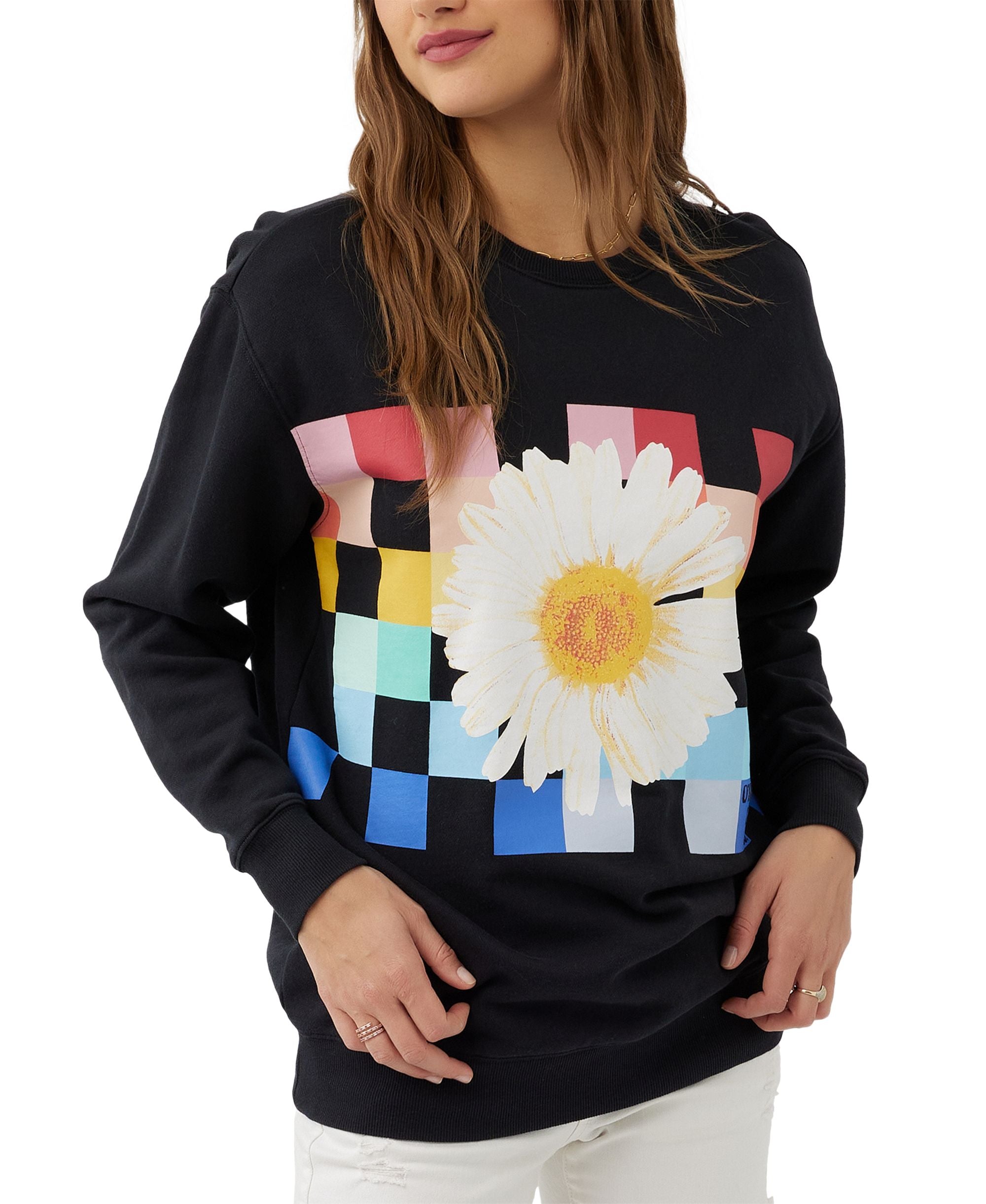 Juniors' Choice Graphic Print Cotton Sweatshirt