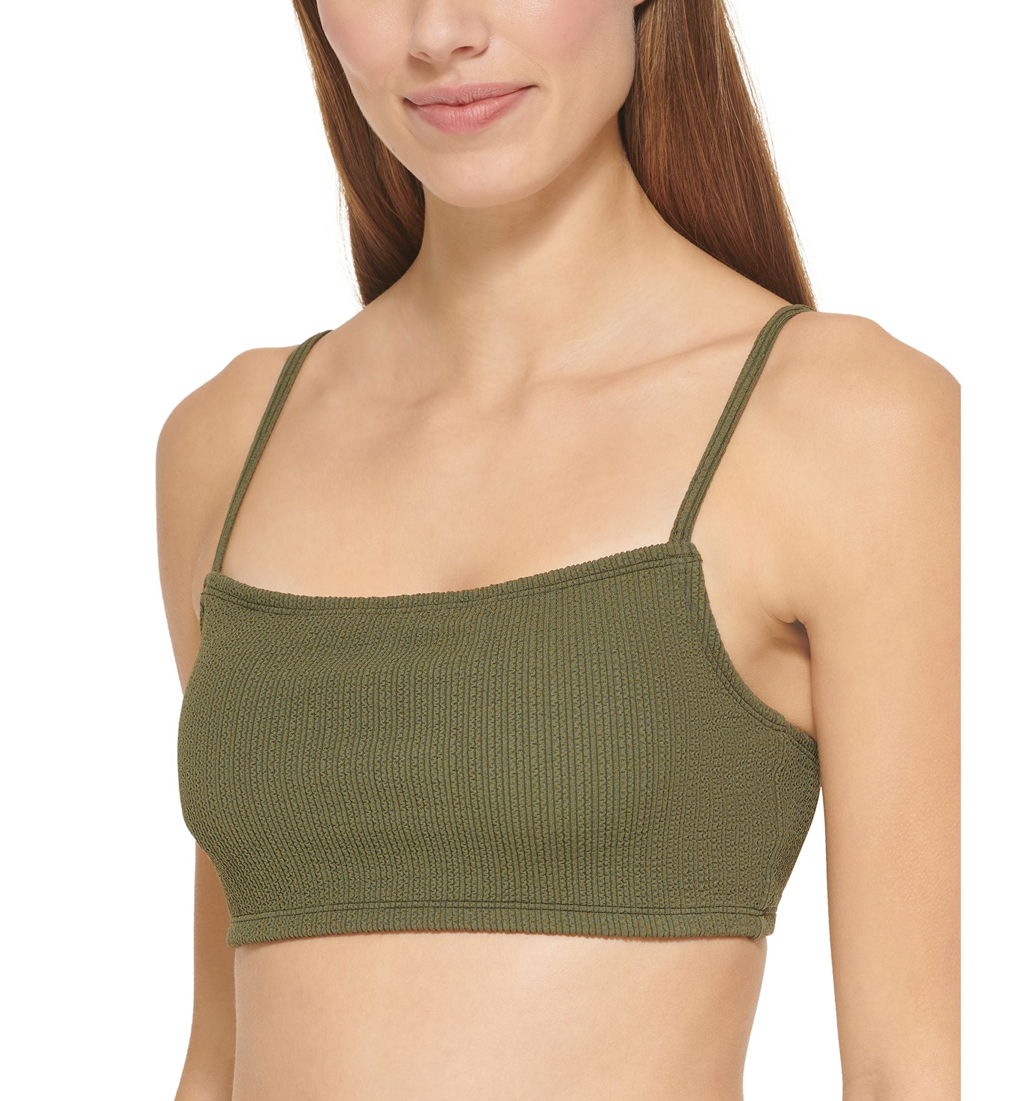 Textured Bralette Bikini Top