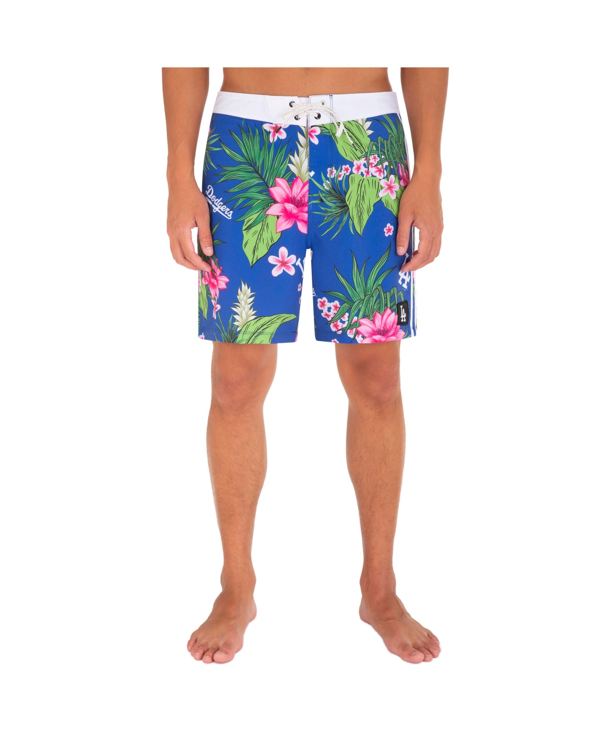 Men's Los Angeles Dodgers Phantom Tropics Swim Trunks