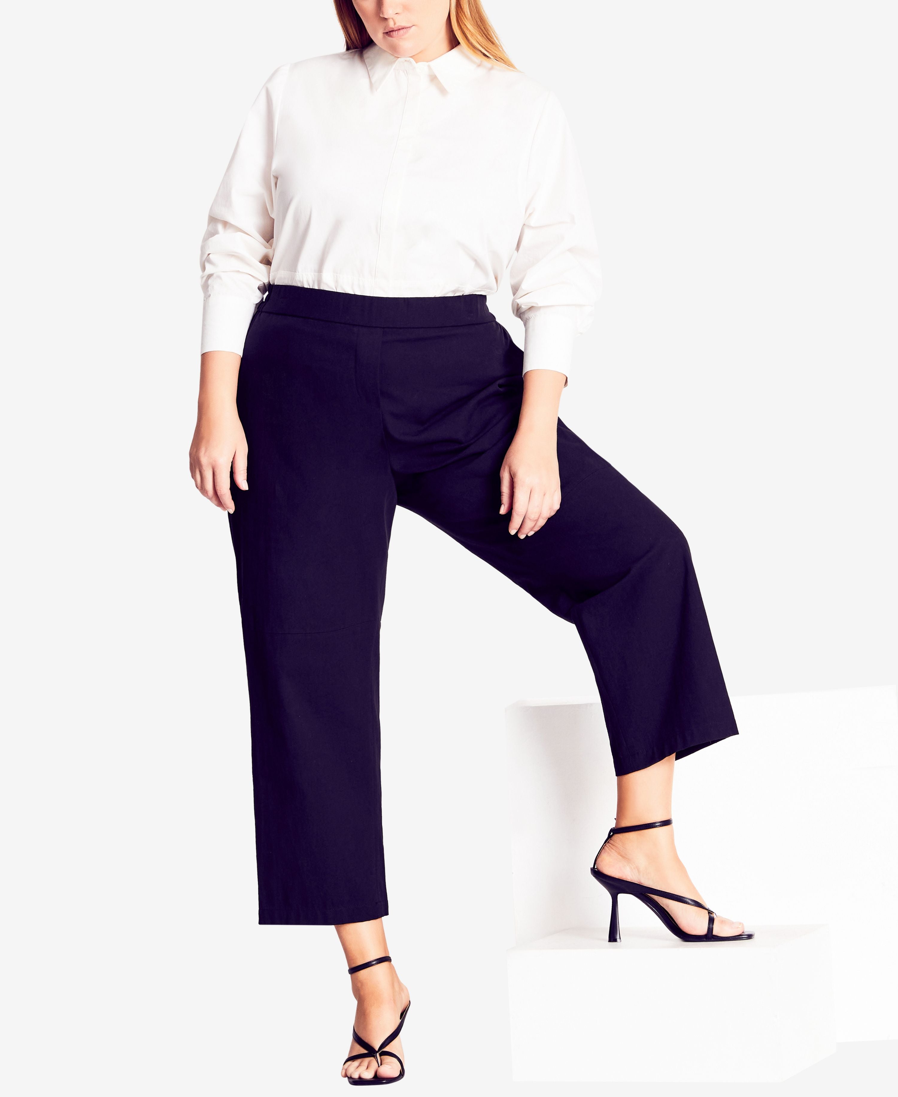Trendy Plus Size Hayman Wide Leg Pants
