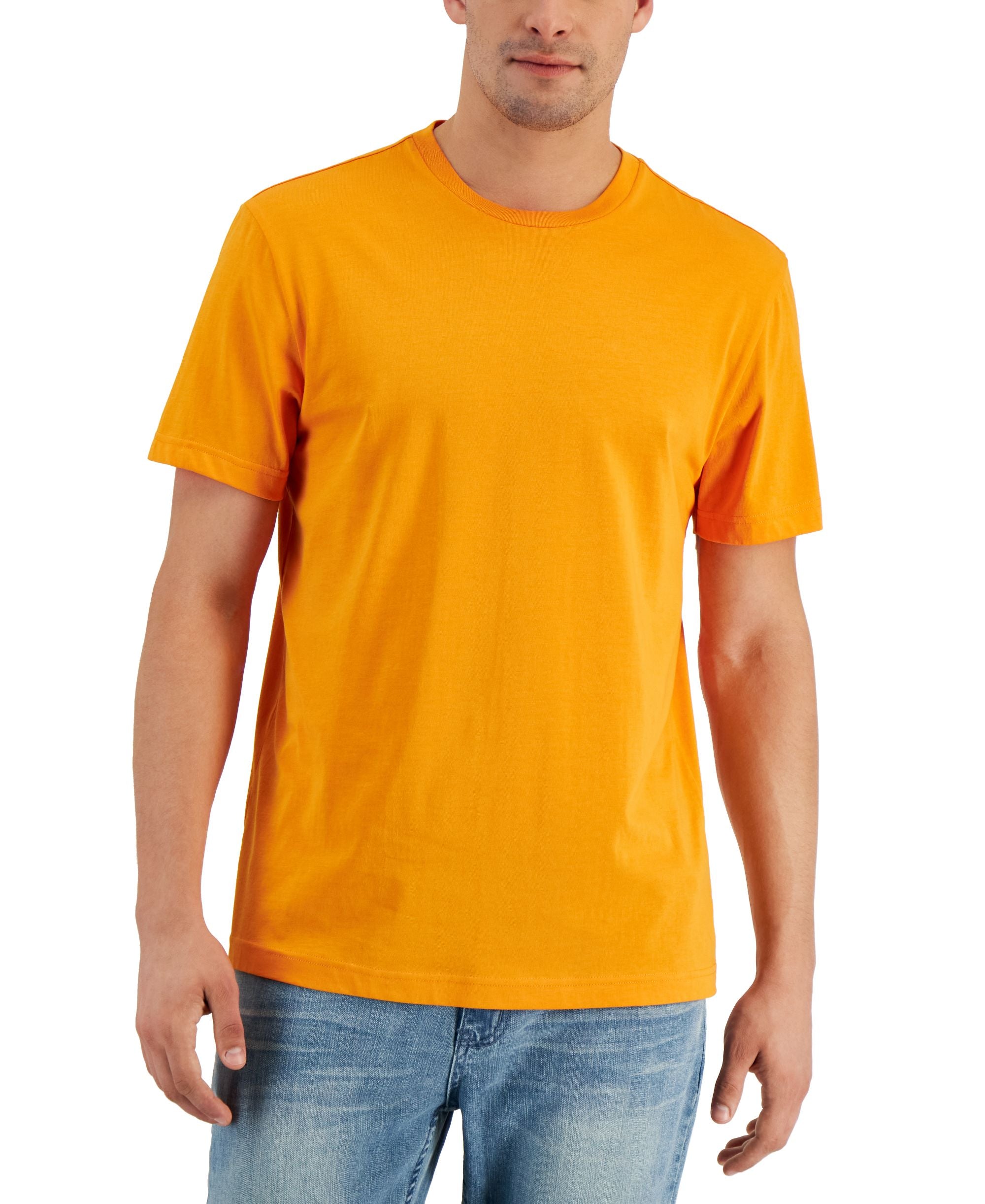 Club Room Mens Solid Crewneck T-Shirt