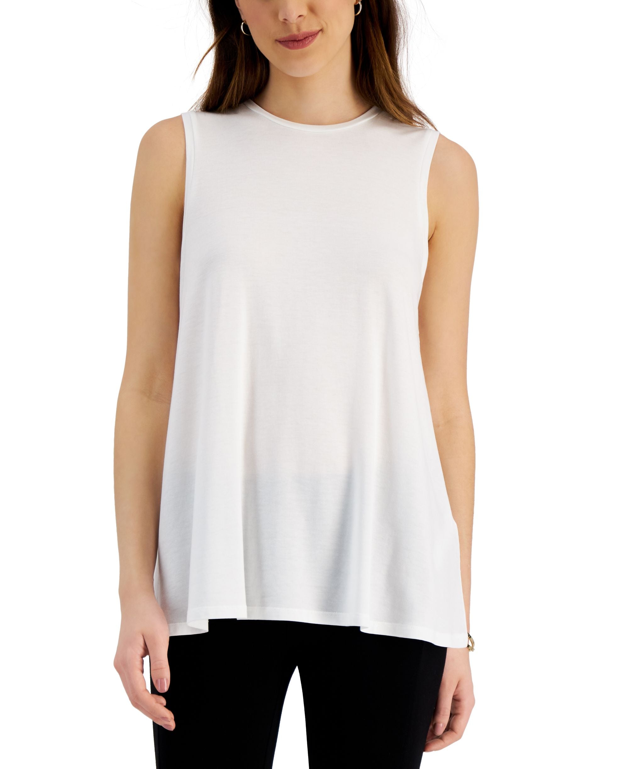 Eileen Fisher Jersey Crewneck Top