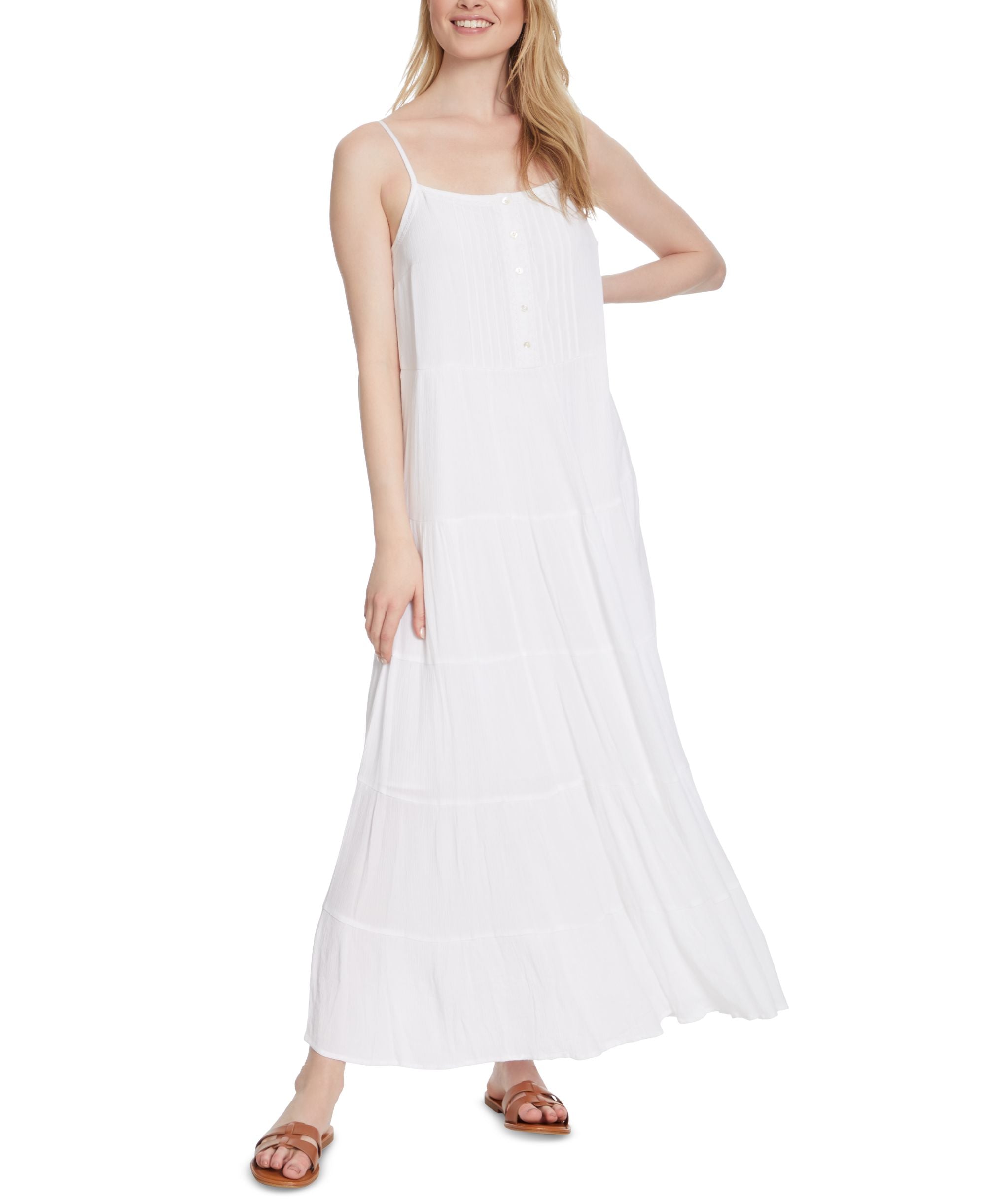 Jessica Simpson Alanis Tiered Maxi Dress