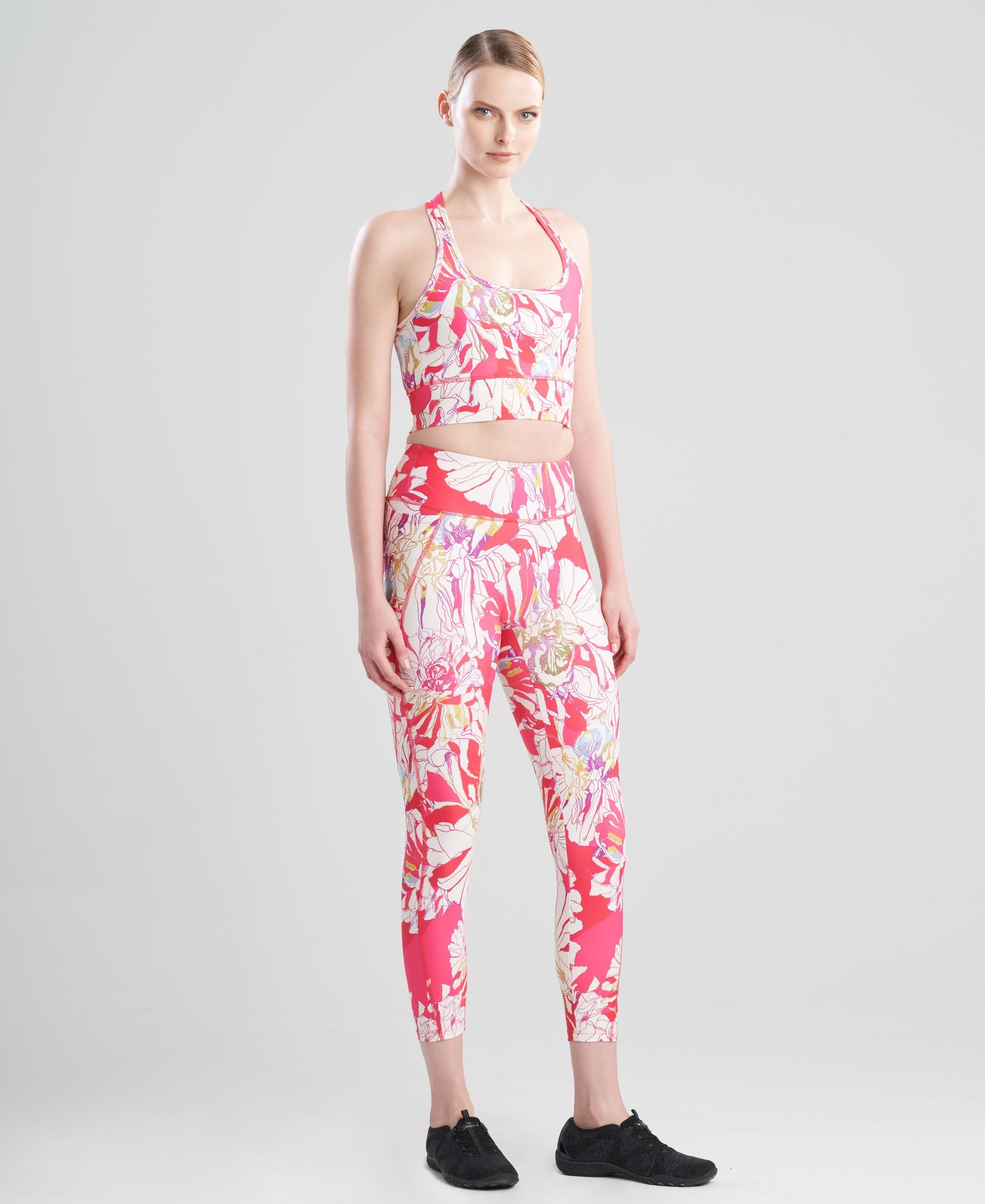 Josie Natori Solstice Printed 7/8 Leggings