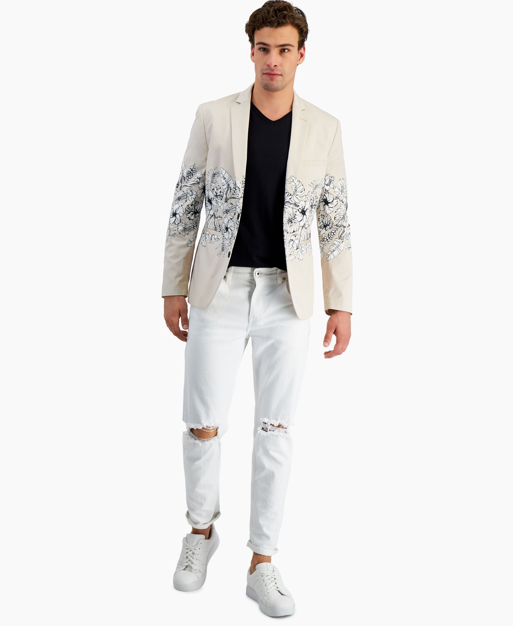INC International Concepts Mens Slim Fit Blazer
