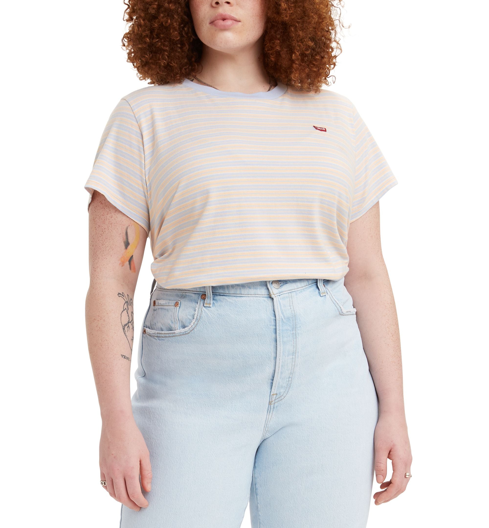 Levis Trendy Plus Size Logo Perfect T-Shirt
