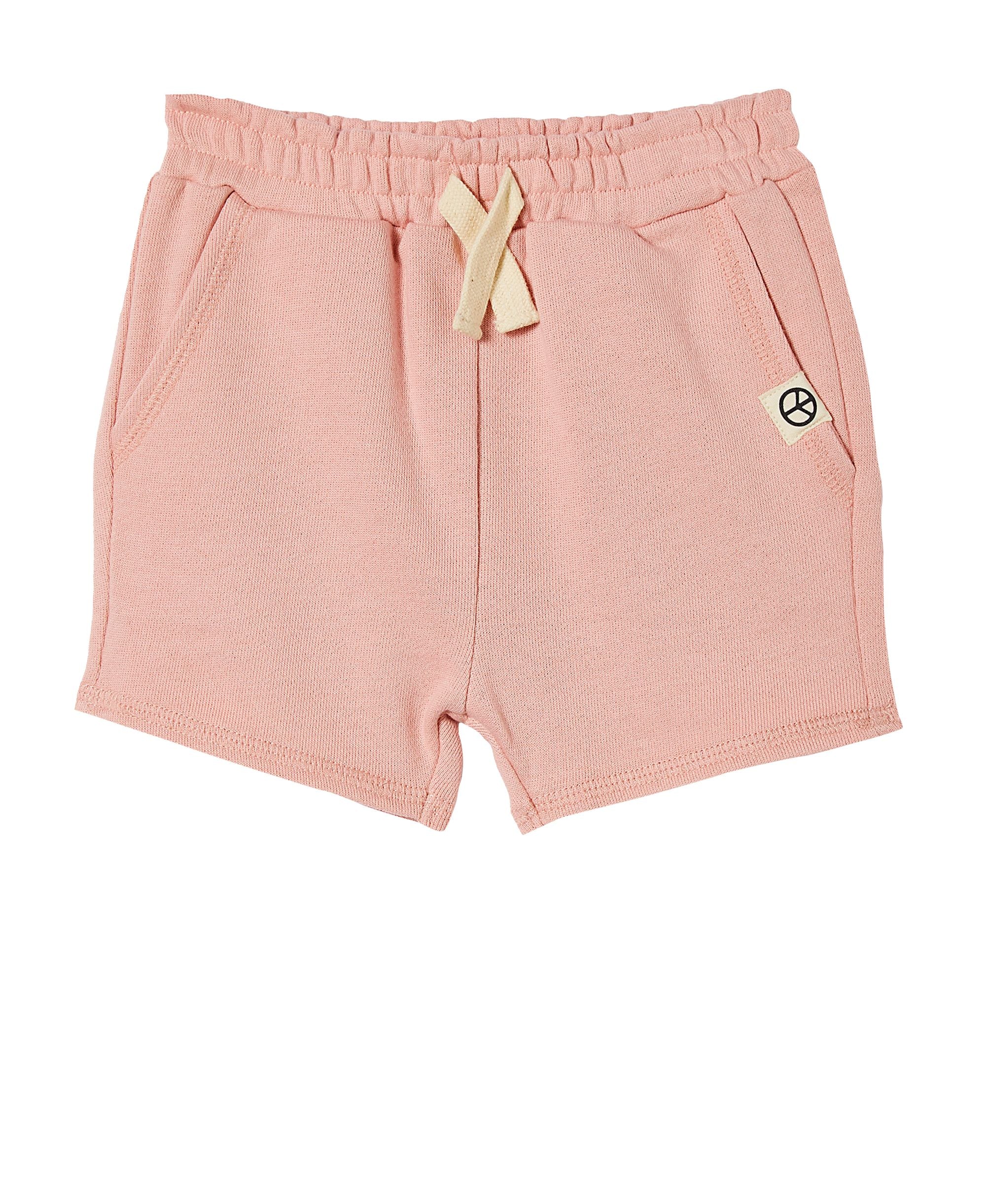 Cotton On Baby Girls Pull-On Fleece Shorts