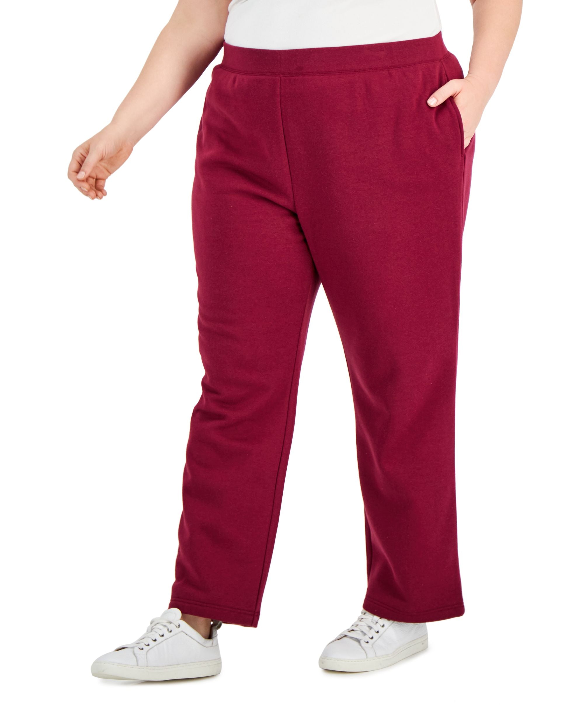 Plus Size Fleece Pants