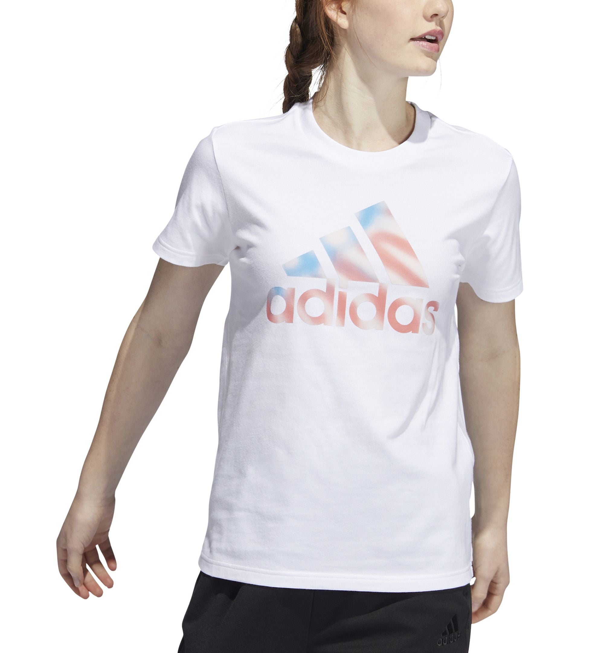 Adidas Womens Americana Logo T-Shirt