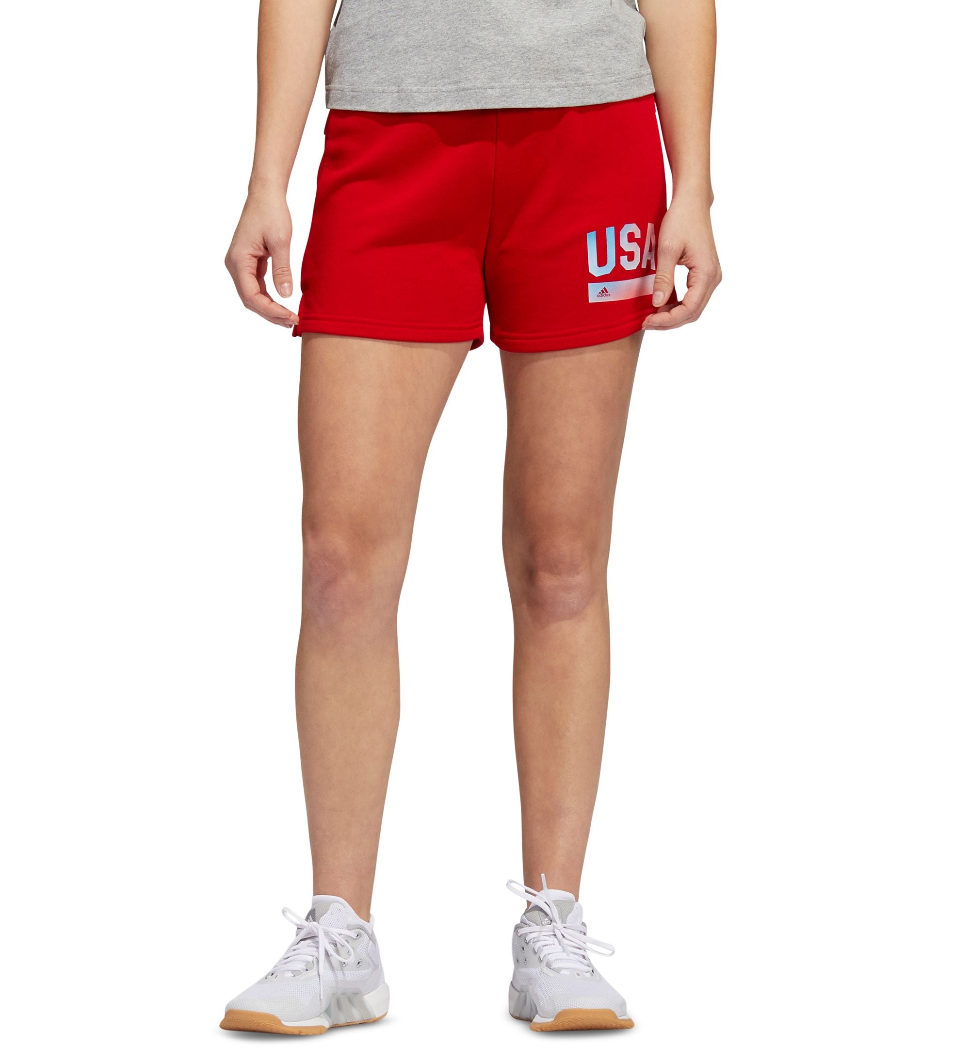 Adidas Womens Americana Drawstring Shorts