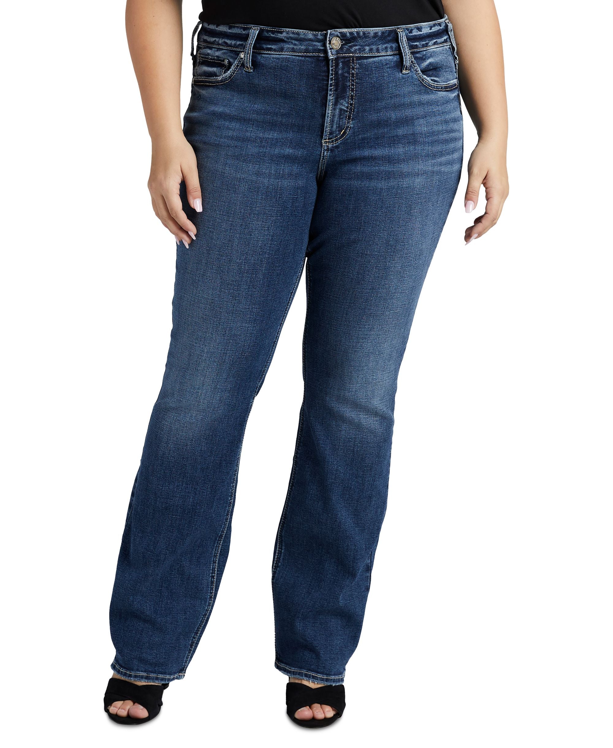 Silver Jeans Co. Plus Size Elyse Bootcut Jeans