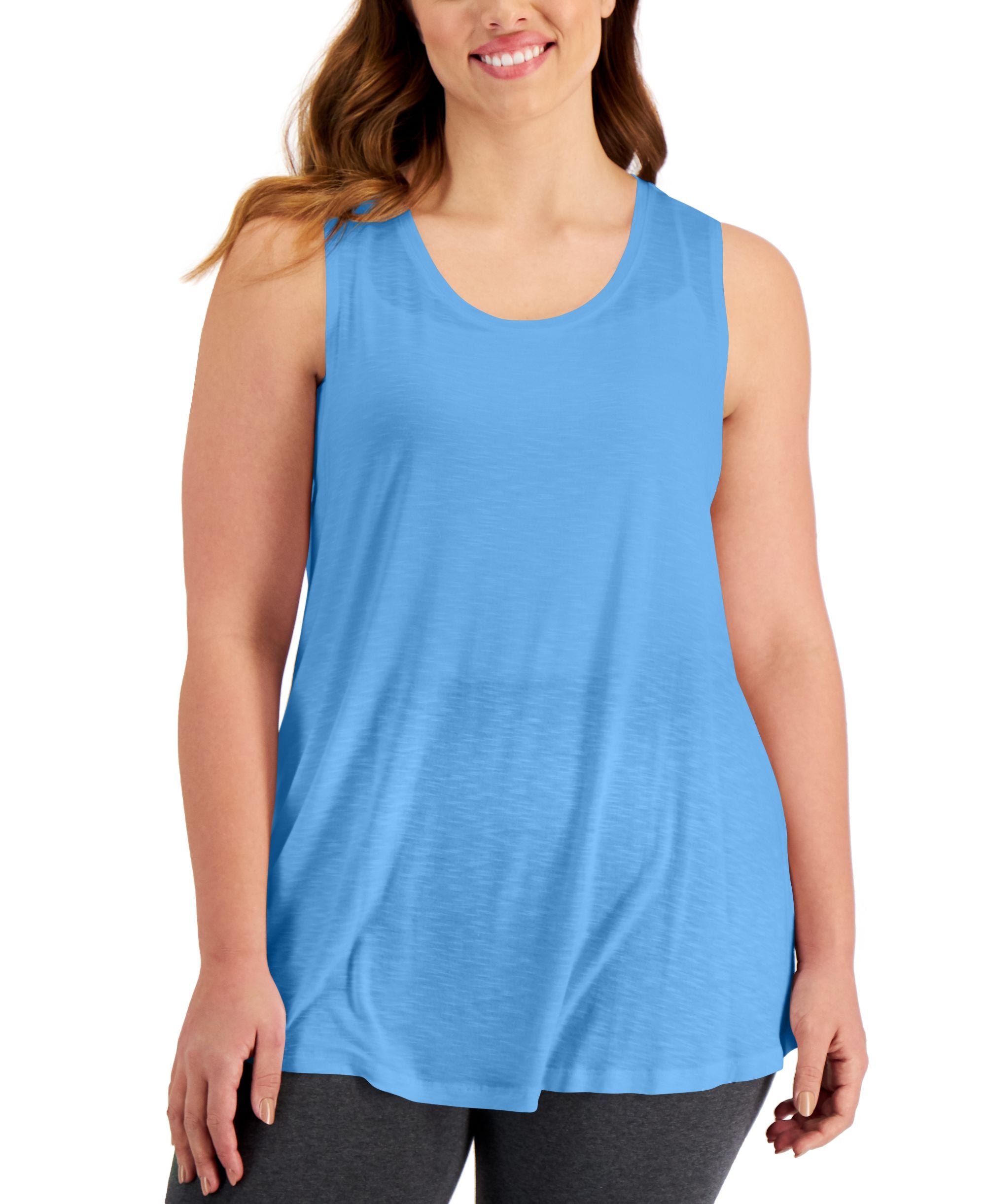 Style & Co Plus Size Swing Tank Top
