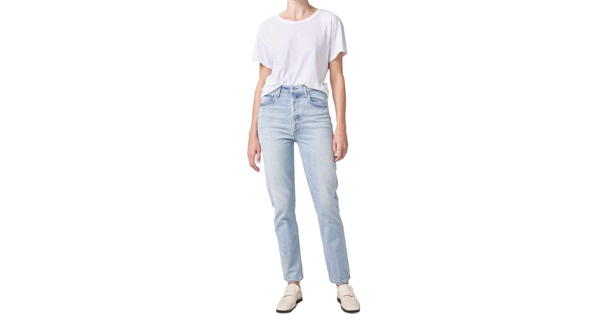 Citizens Of Humanity Womens Sabine Straight Leg Jeans