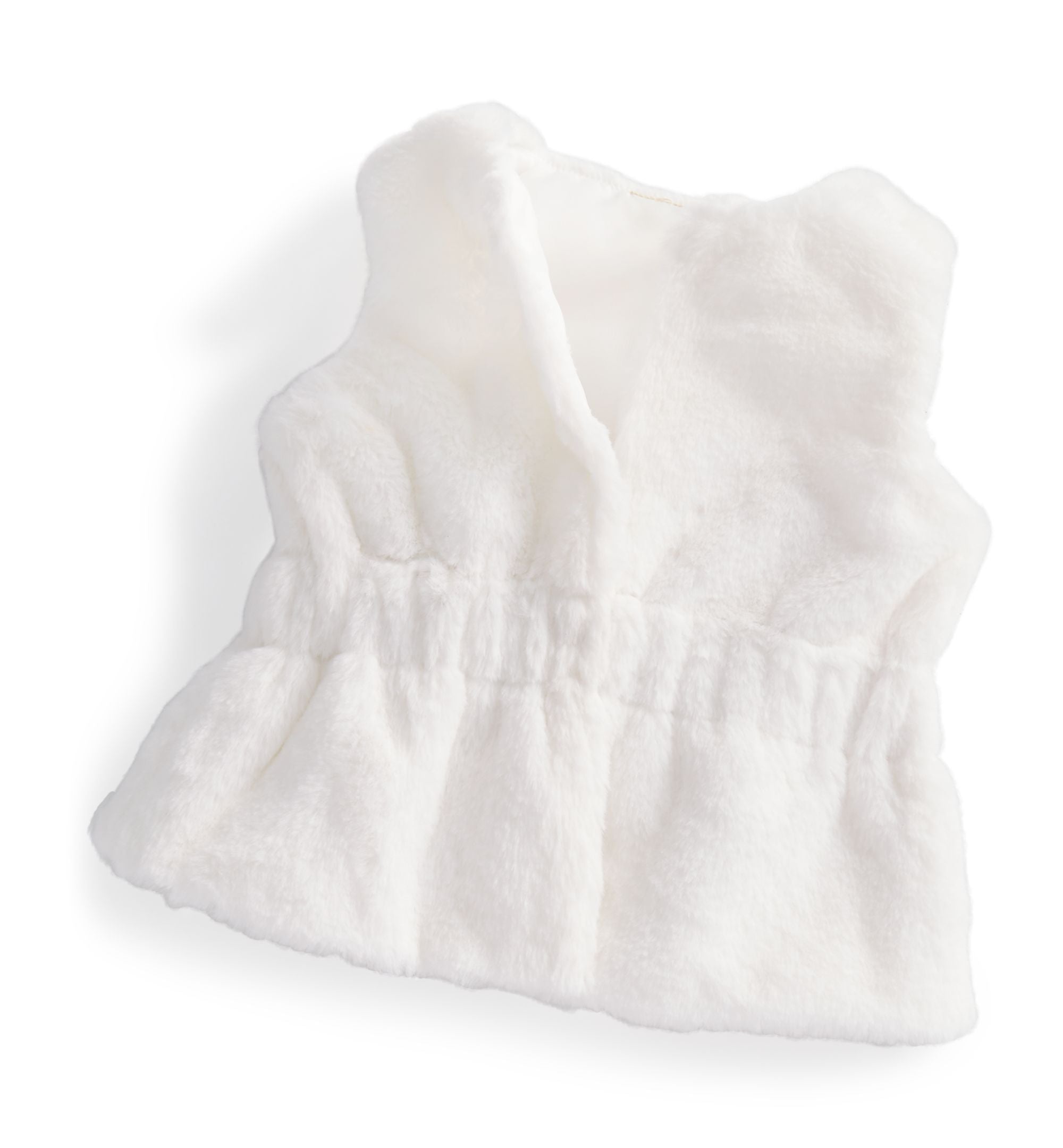 First Impressions Baby Girls Faux Fur Vest