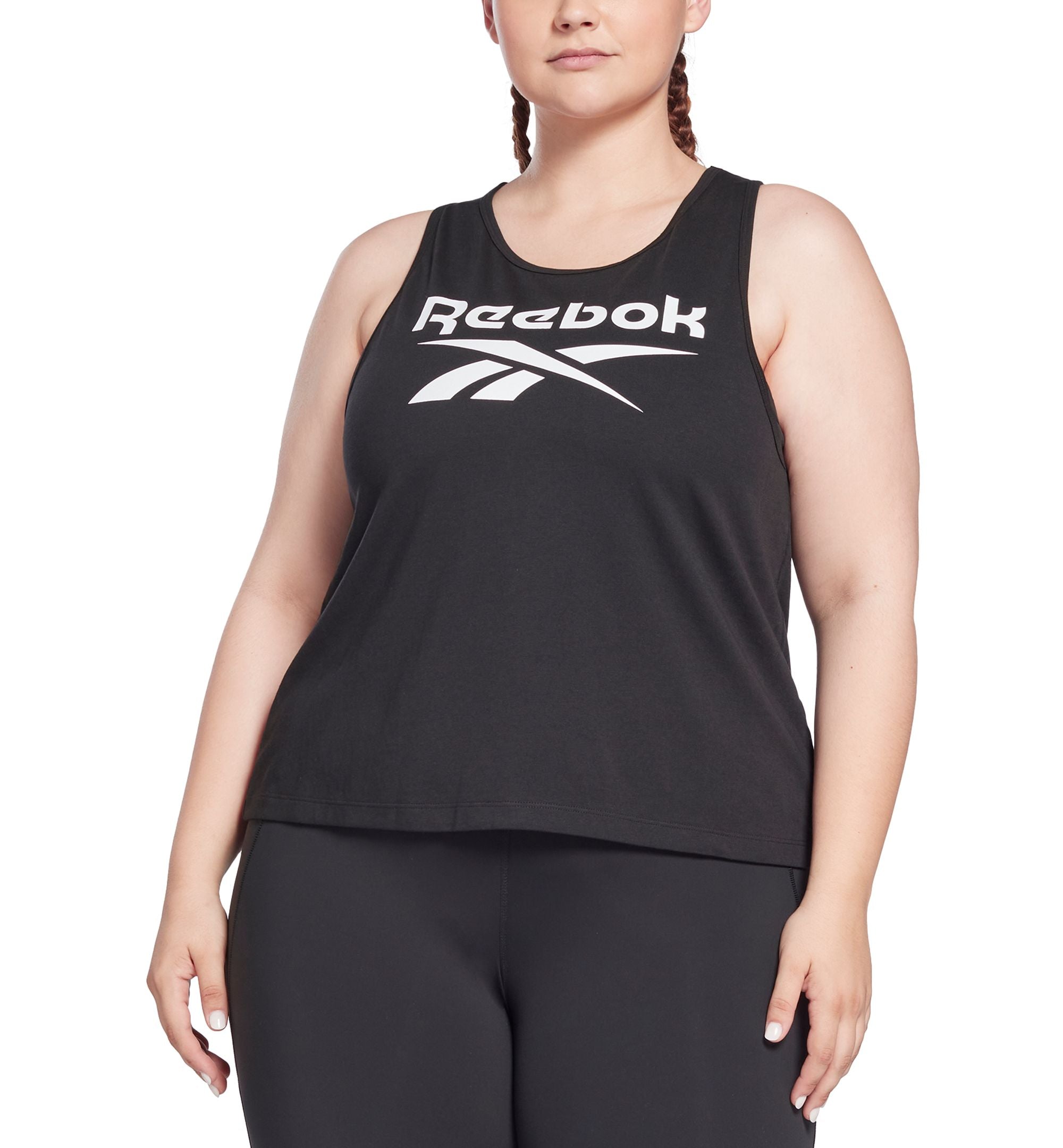 Reebok Plus Size Logo Tank Top